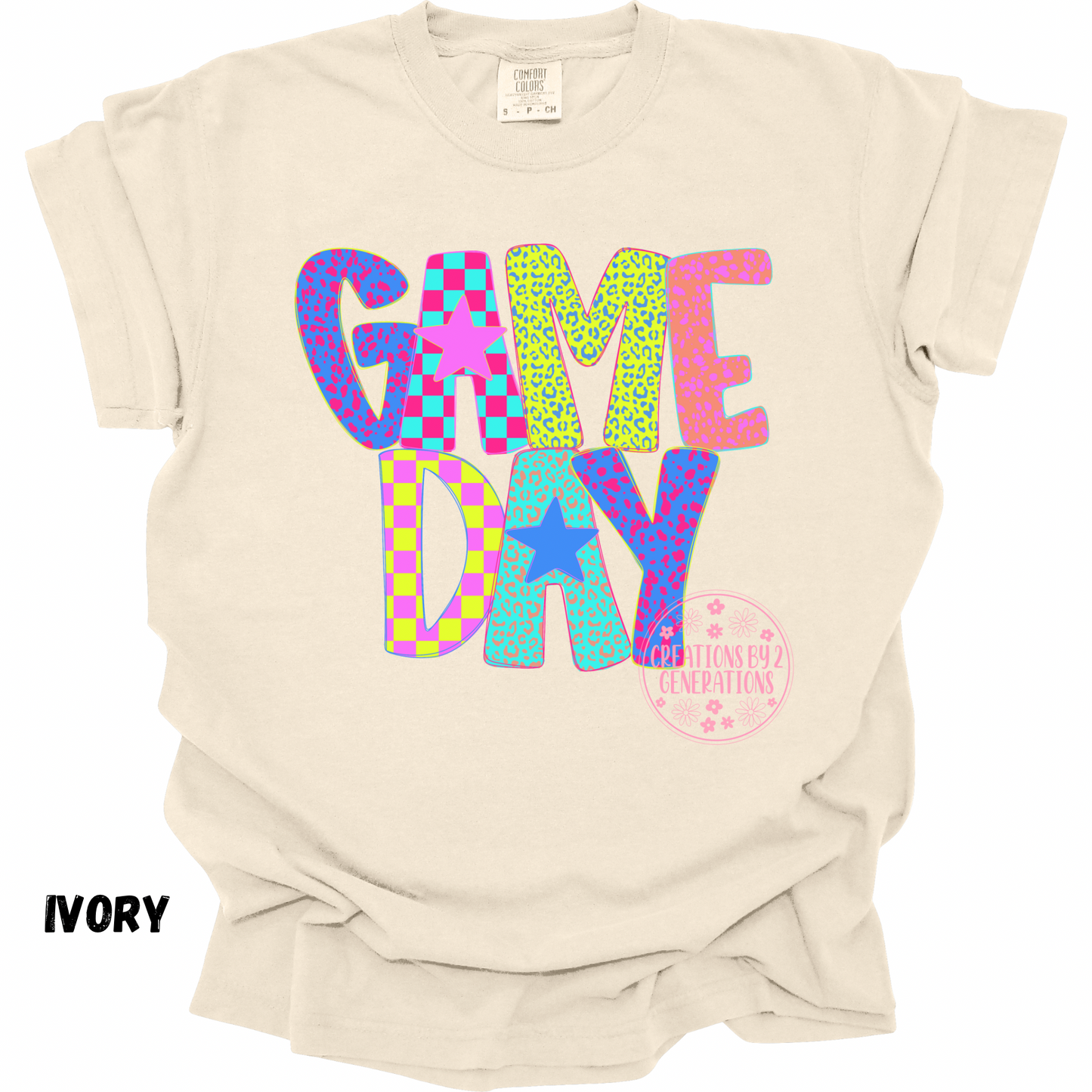 GAME DAY COLORFUL PNG