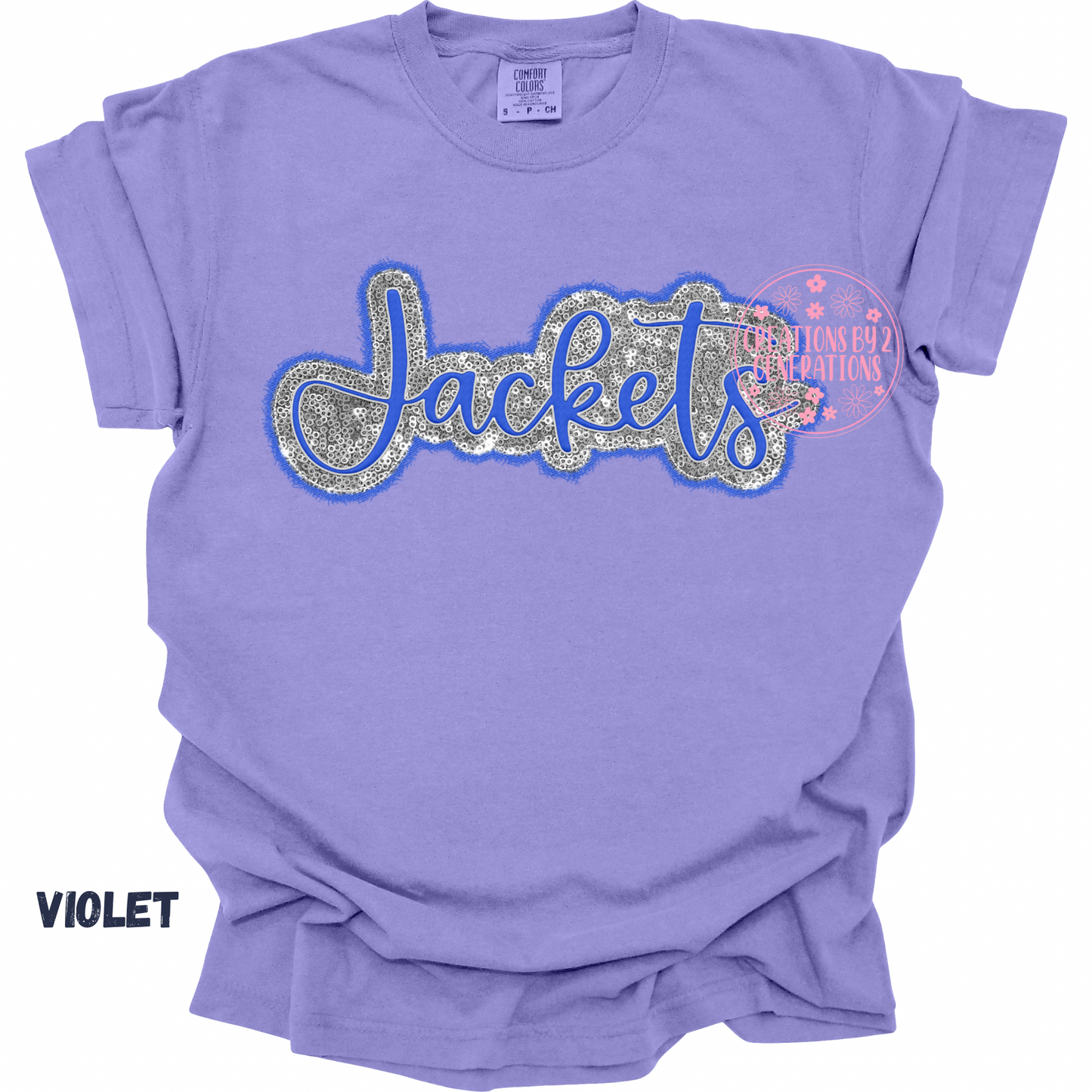 JACKETS FAUX SEQUINS