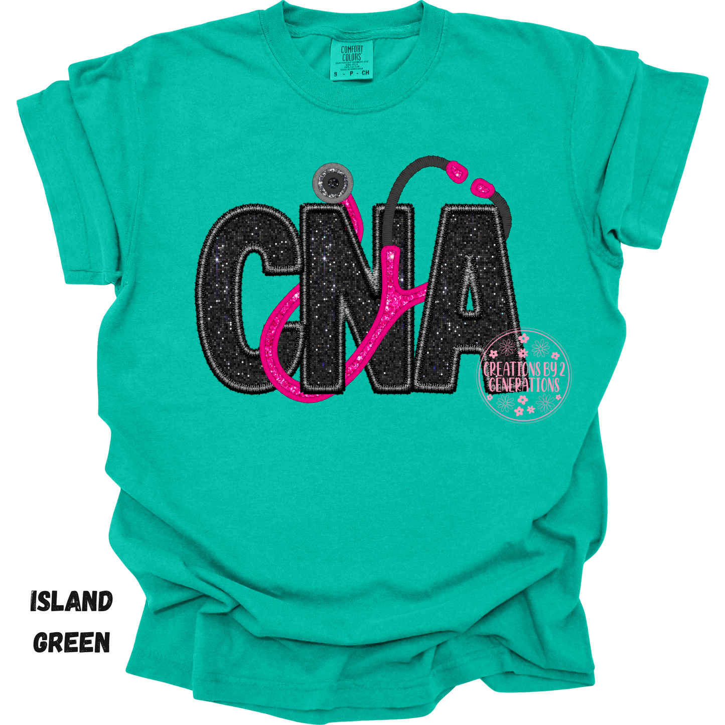 CNA FAUX GLITTER EMBROIDERY PREORDER