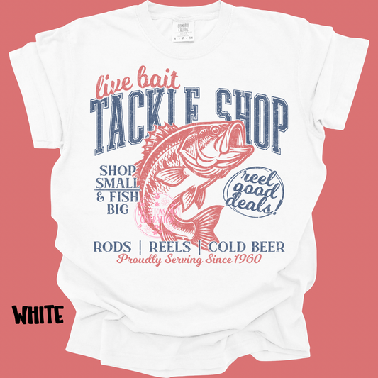 LIVE BAIT TACKLE SHOP RED/NAVY PREORDER (YOUTH)