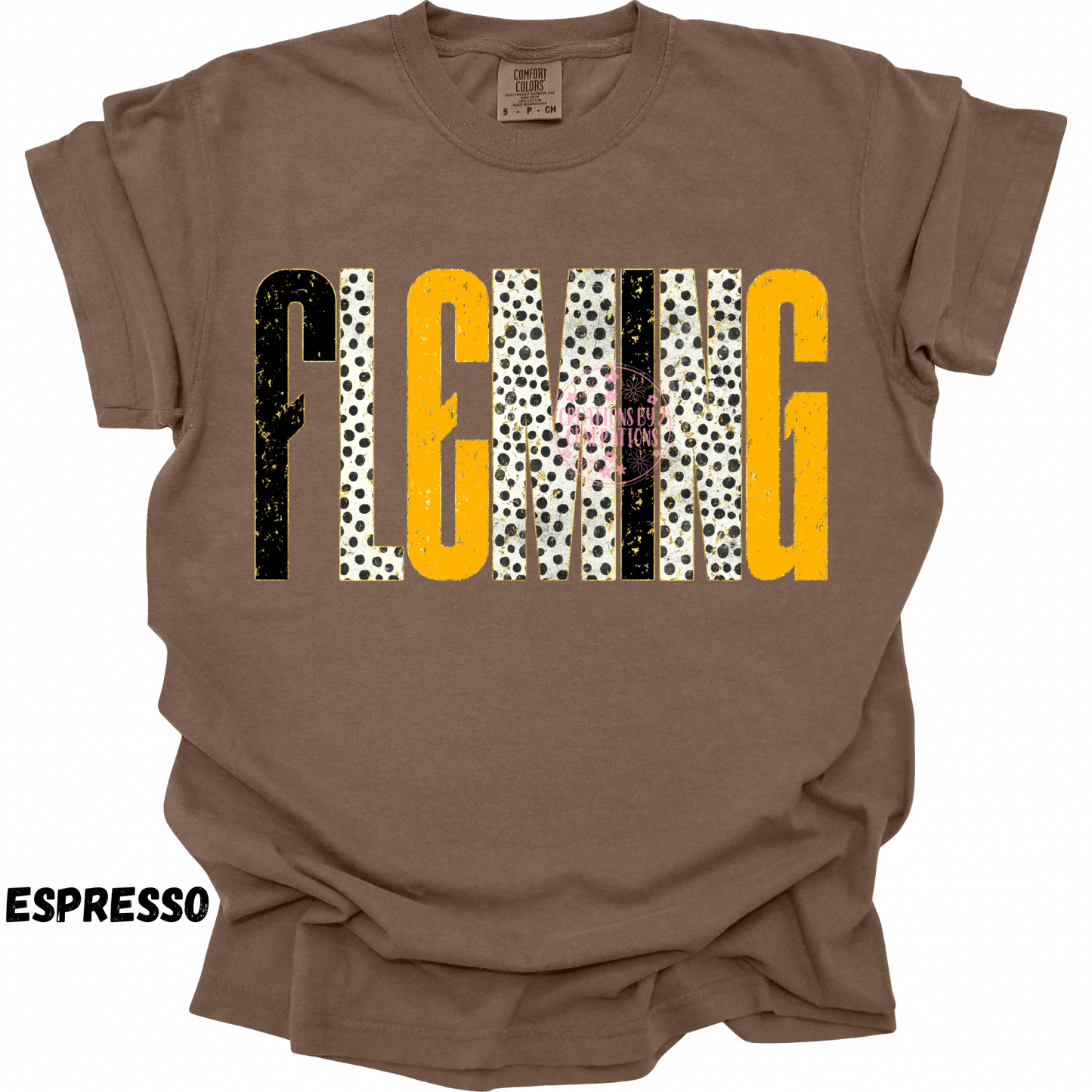 FLEMING BLACK GOLD DOTS PREORDER