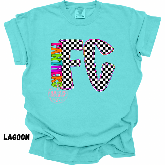 FC PANTHERS COLORFUL & CHECKERED