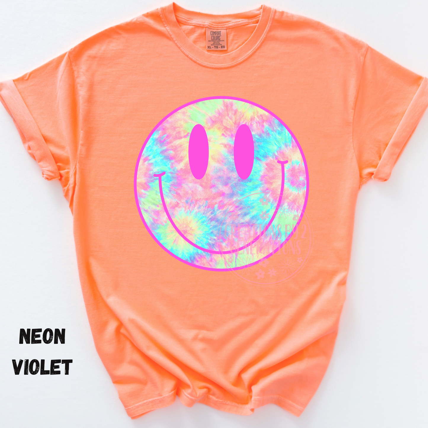 TIE DYE SMILEY FACE PREORDER
