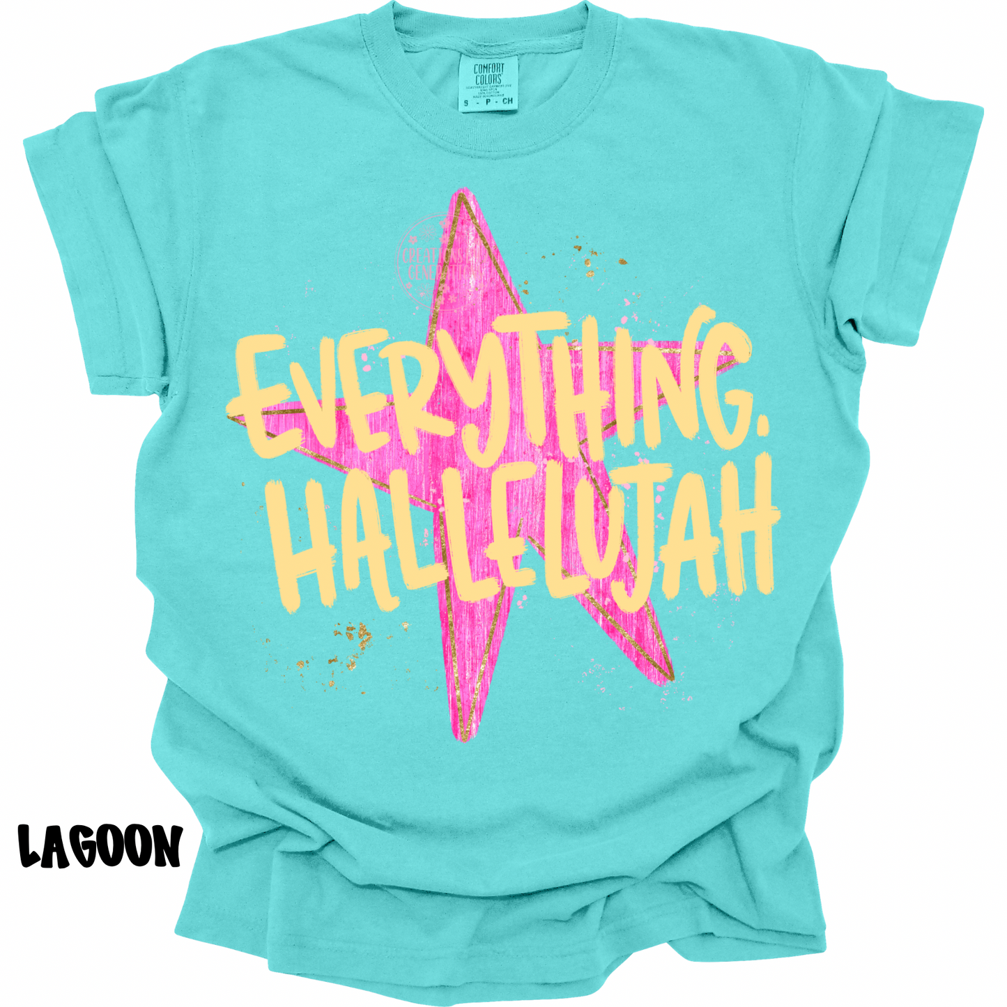 EVERYTHING HALLELUJAH WITH PINK STAR PREORDER