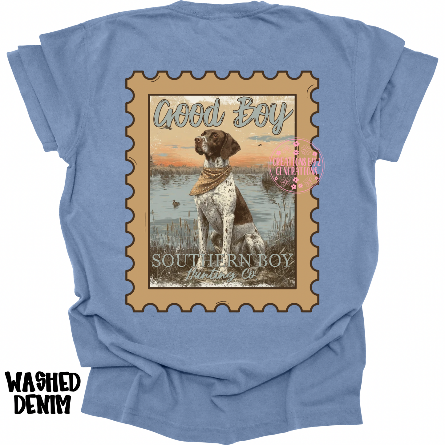 SOUTHERN BOY HUNTING CO GOOD BOY DOG 1 WITH FRONT POCKET DESIGN PREORDER (YOUTH)