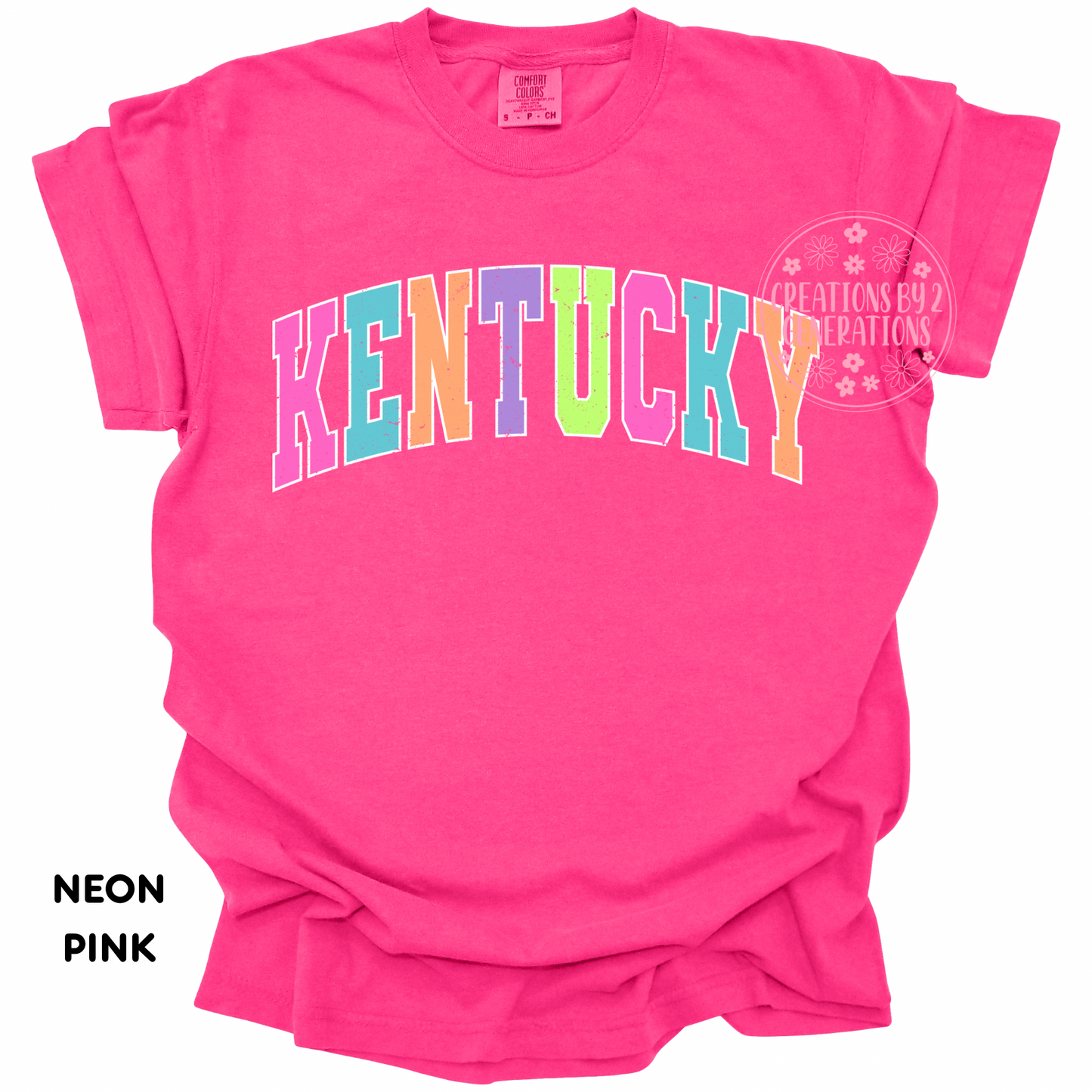 KENTUCKY COLORFUL DISTRESSED