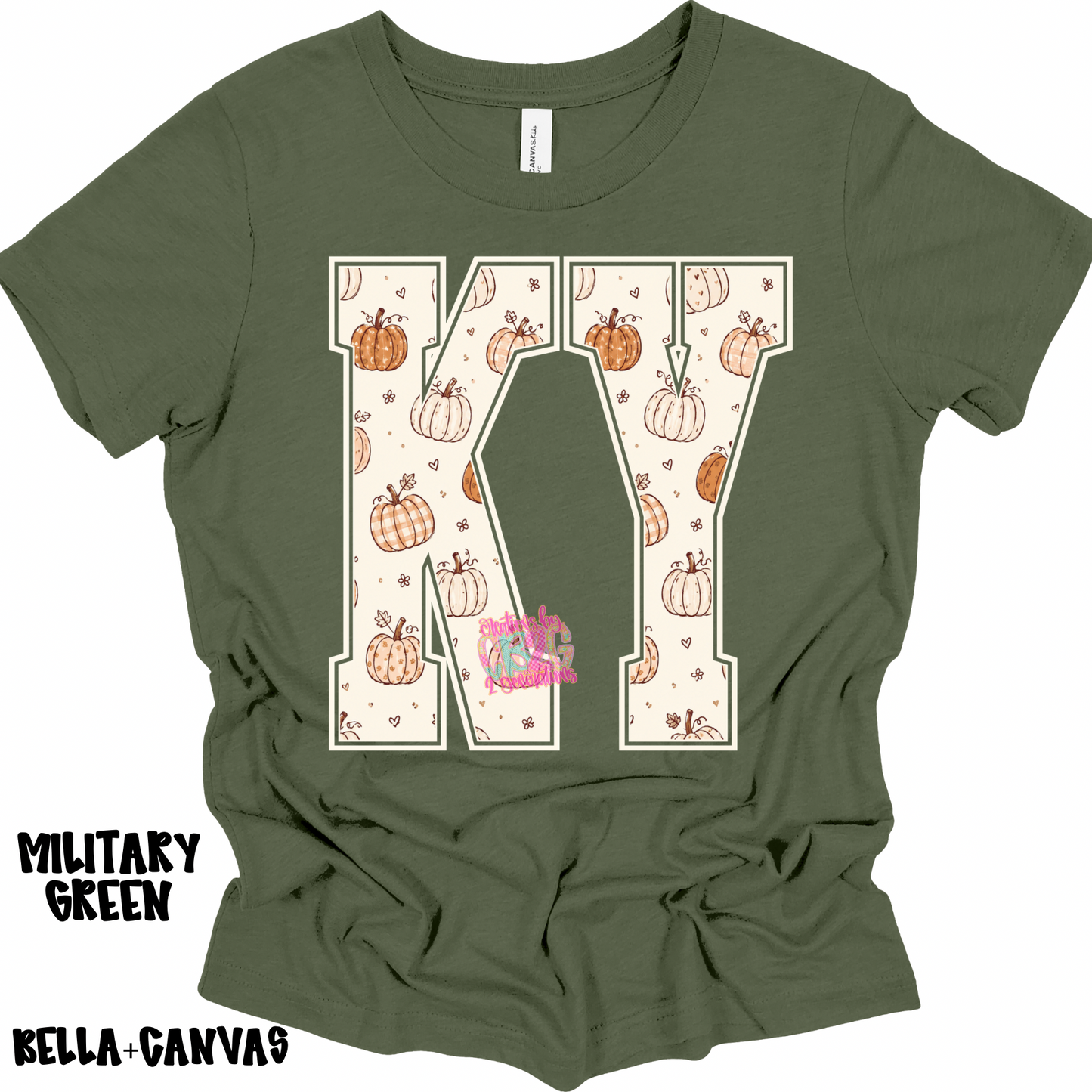 KY WITH PUMPKINS BELLA+CANVAS PREORDER