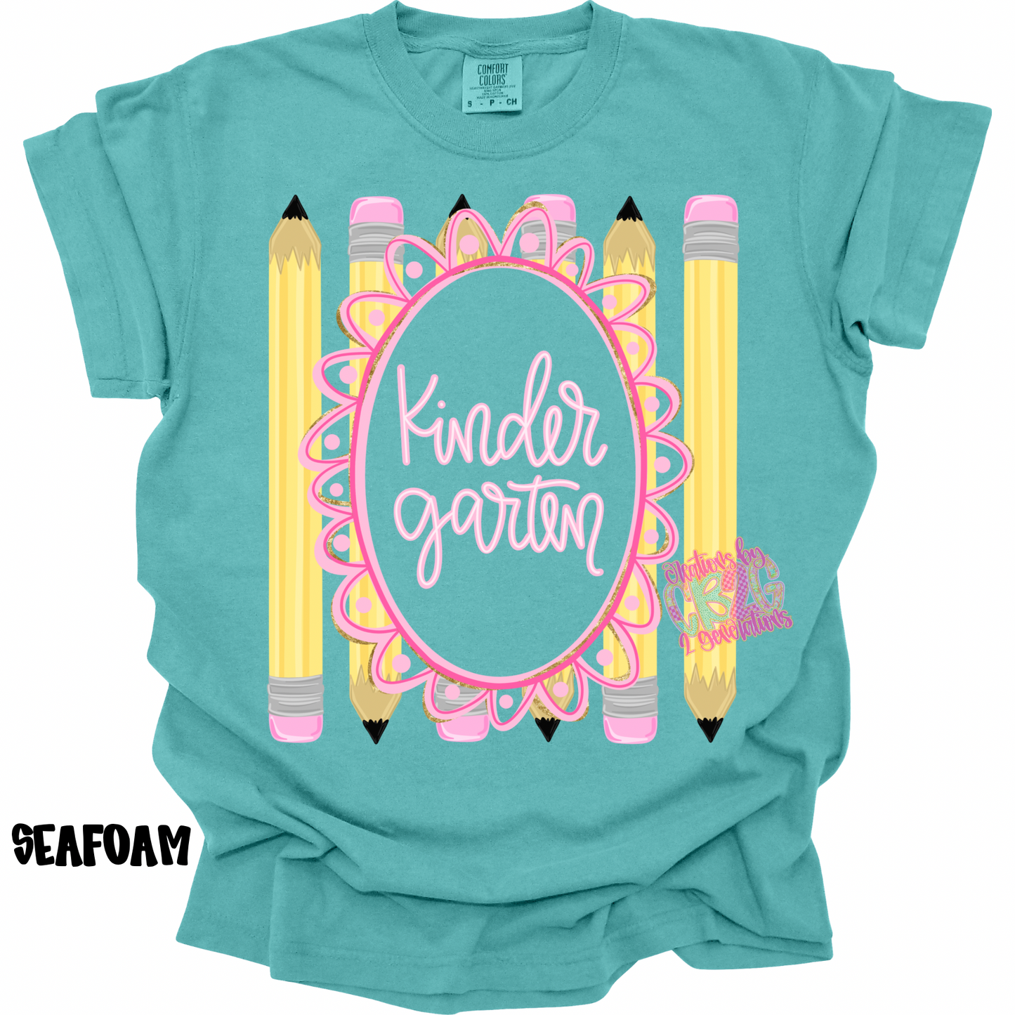 KINDERGARTEN FRAME WITH PENCILS PREORDER (YOUTH)