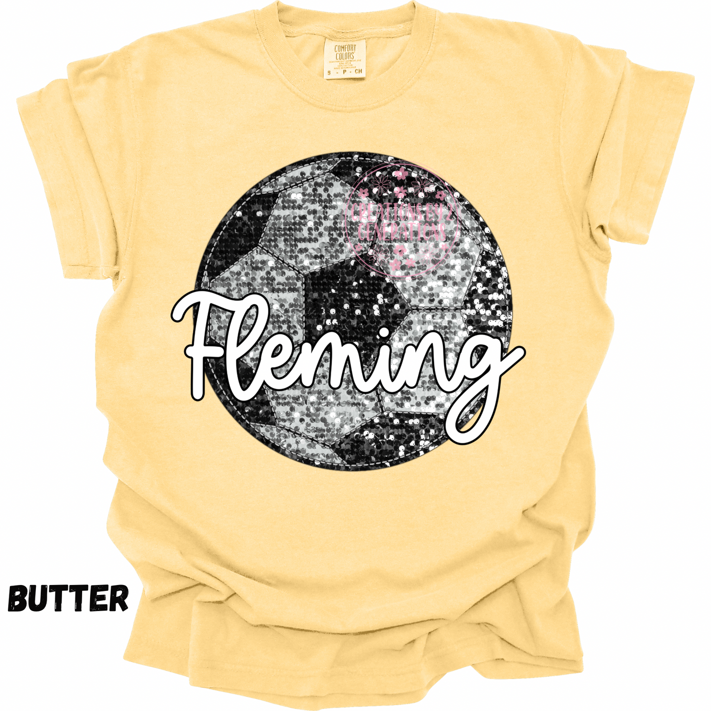FLEMING SOCCER FAUX SEQUINS PREORDER