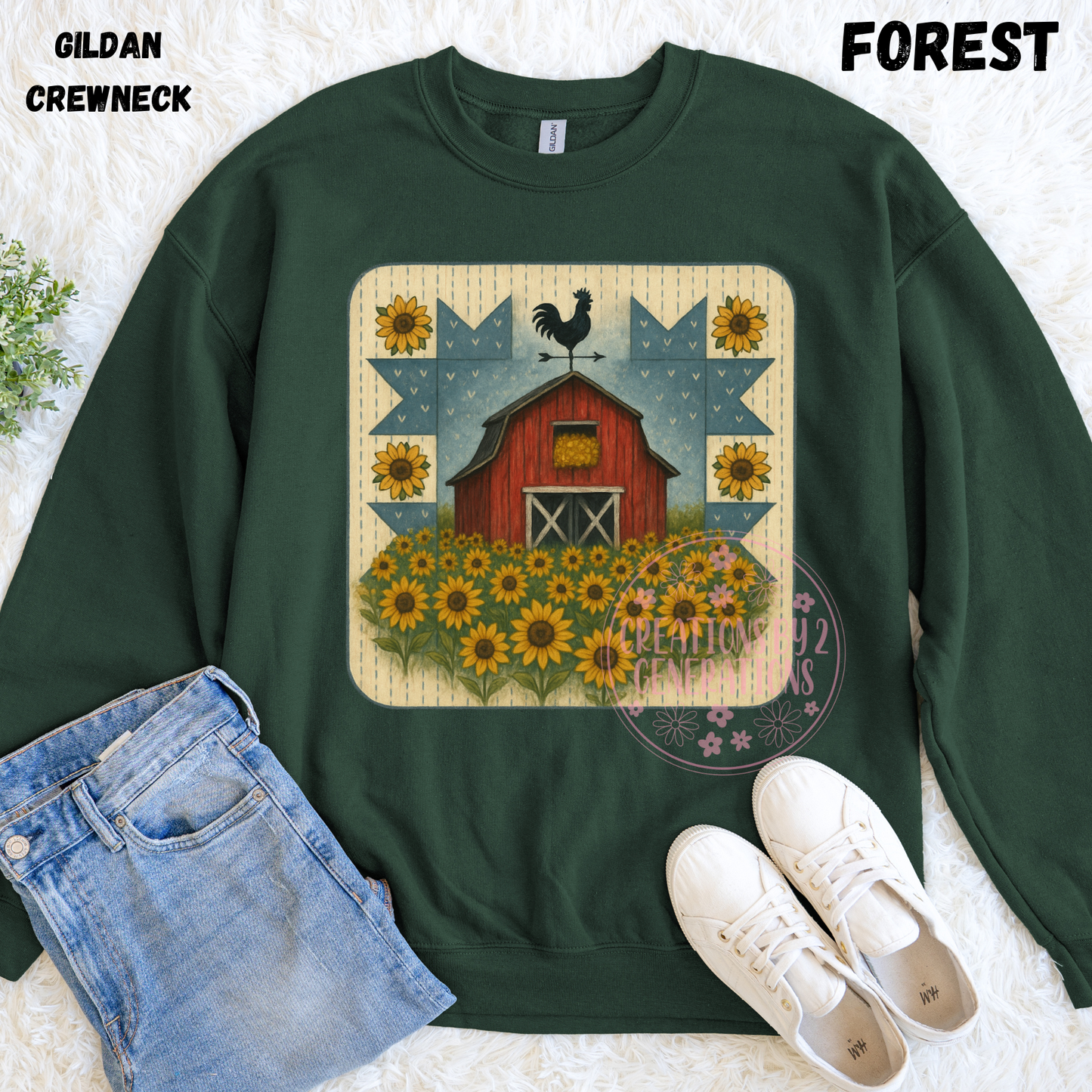 VINTAGE BARN QUILT SQUARE