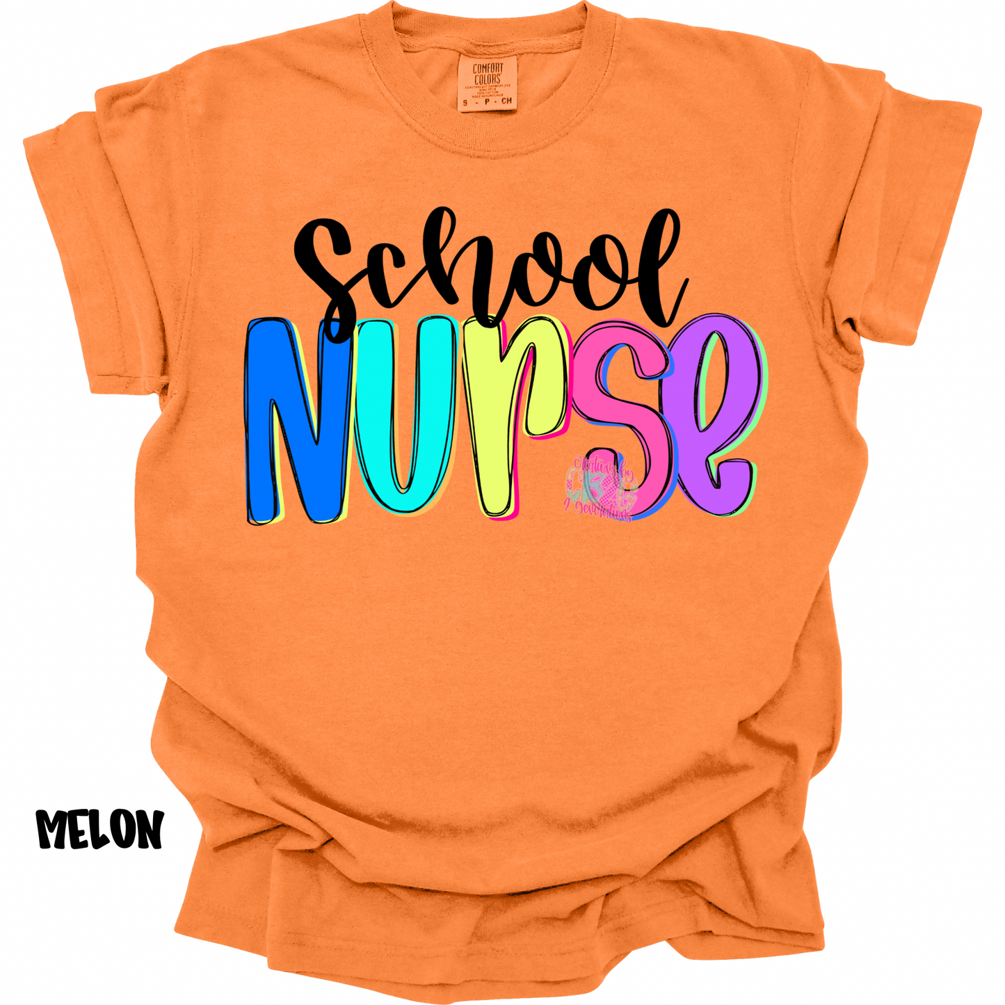 SCHOOL NURSE NEON COLORFUL PREORDER