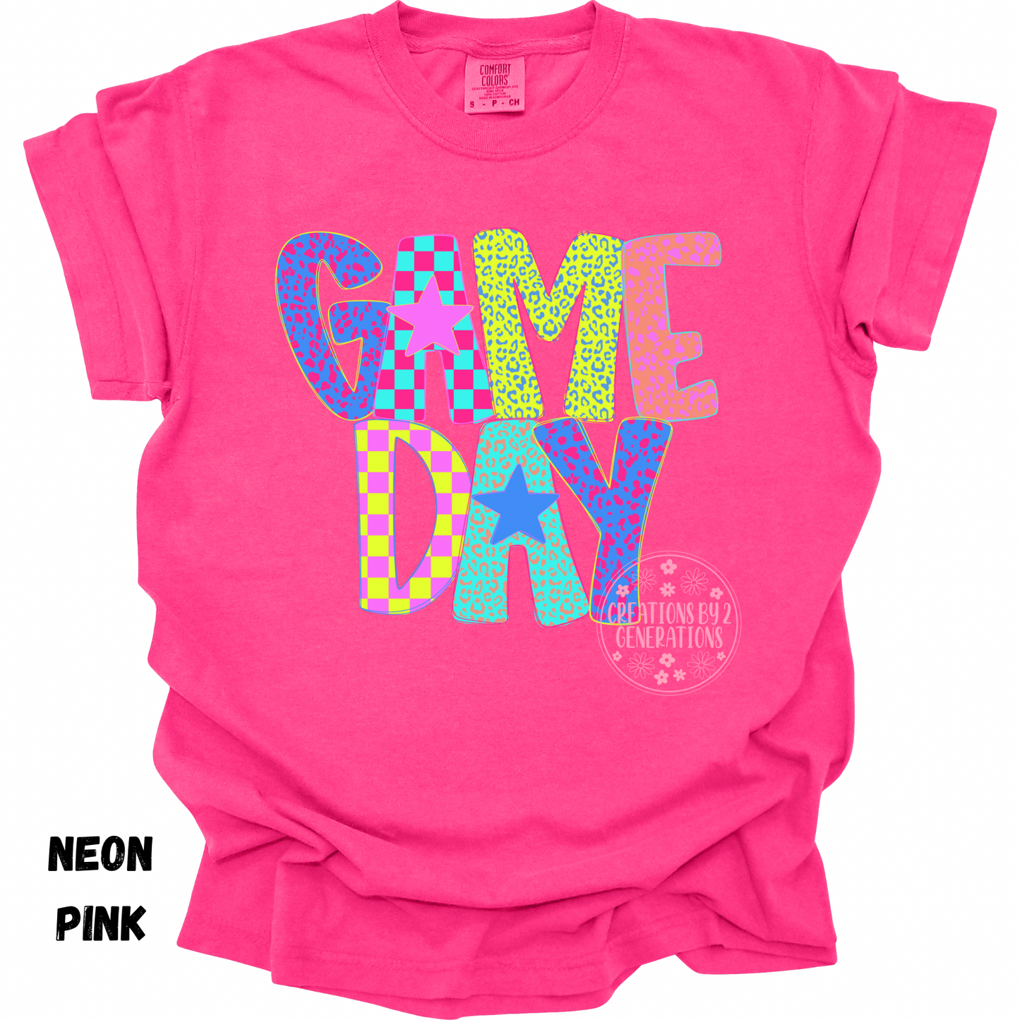 GAME DAY COLORFUL PNG