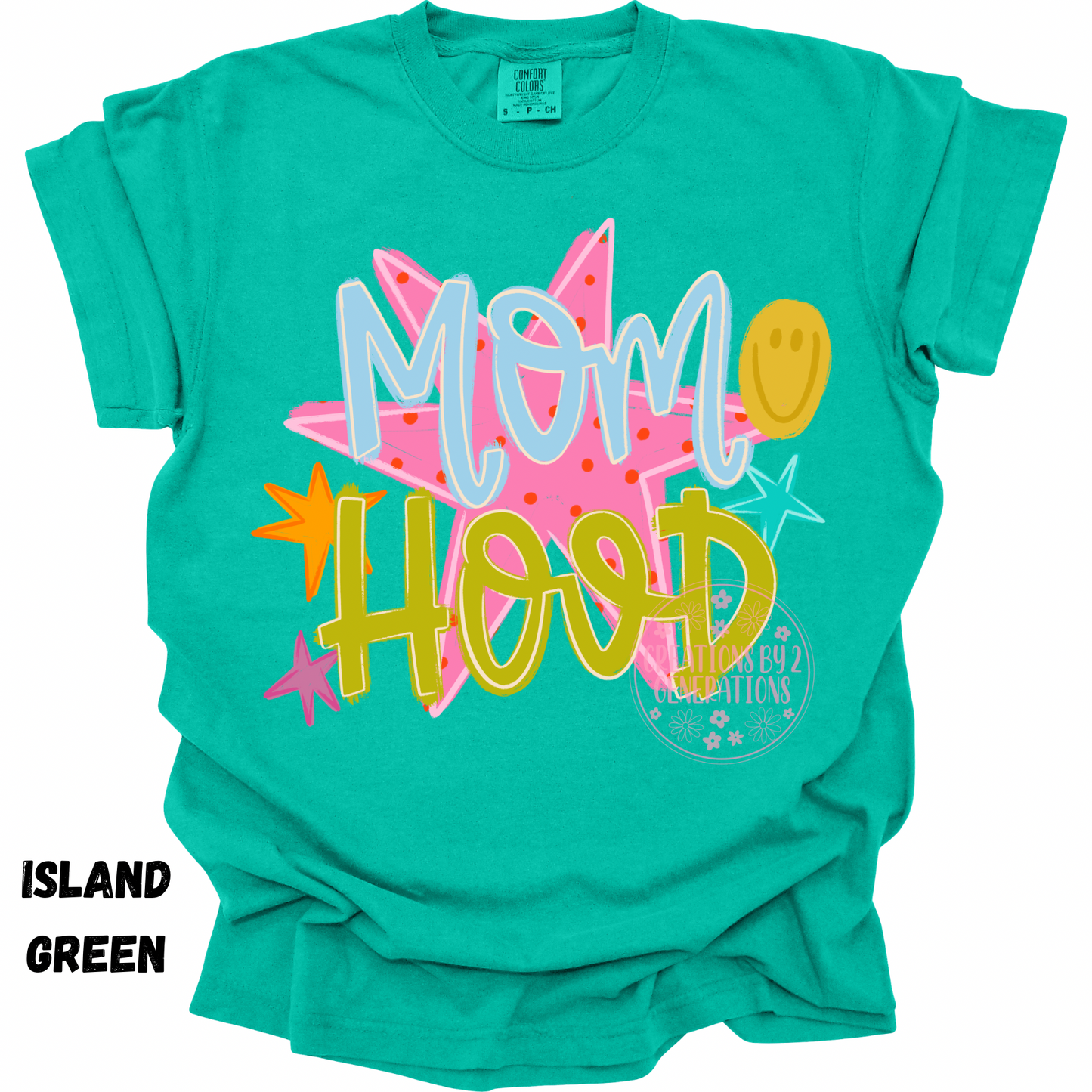 MOM HOOD WITH PINK STAR PREORDER