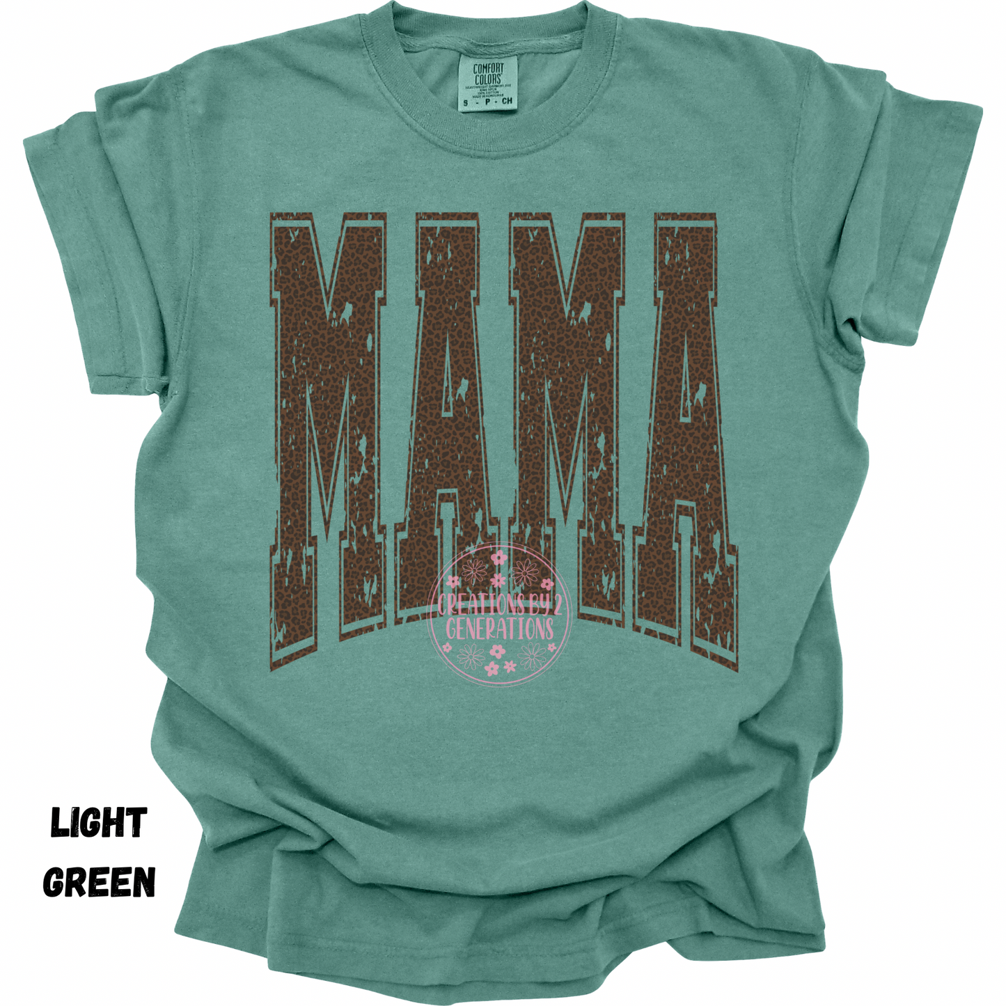 DISTRESSED LEOPARD MAMA PREORDER