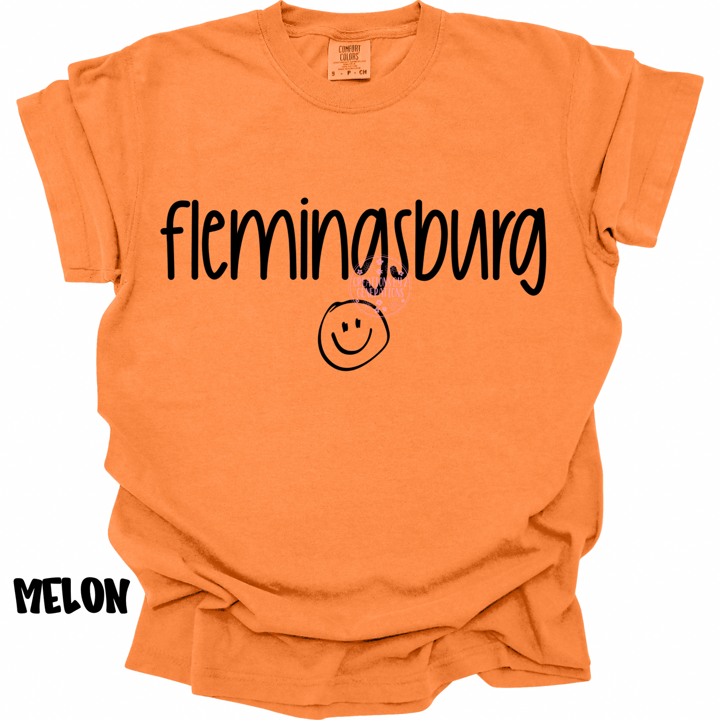 FLEMINGSBURG WITH SMILEY FACE BLACK PREORDER