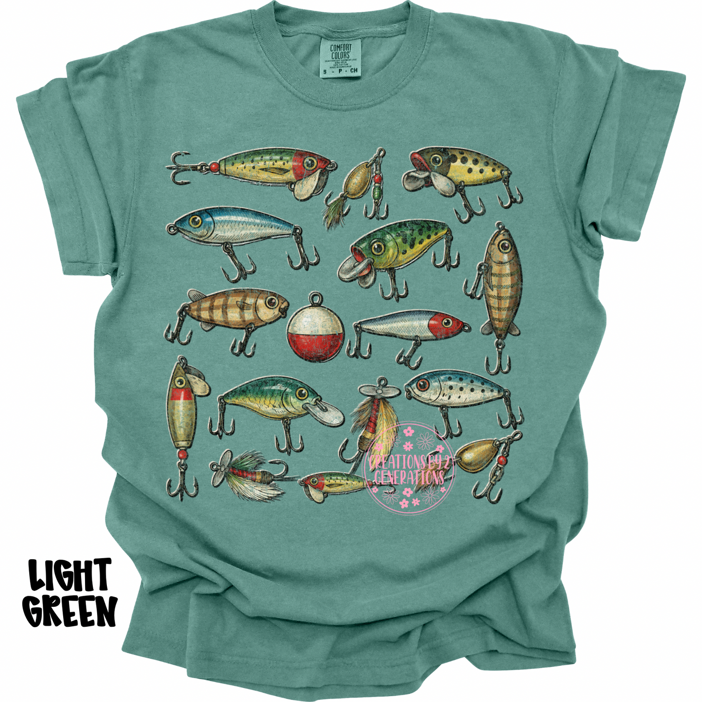 FISHING BAIT COLLAGE PREORDER