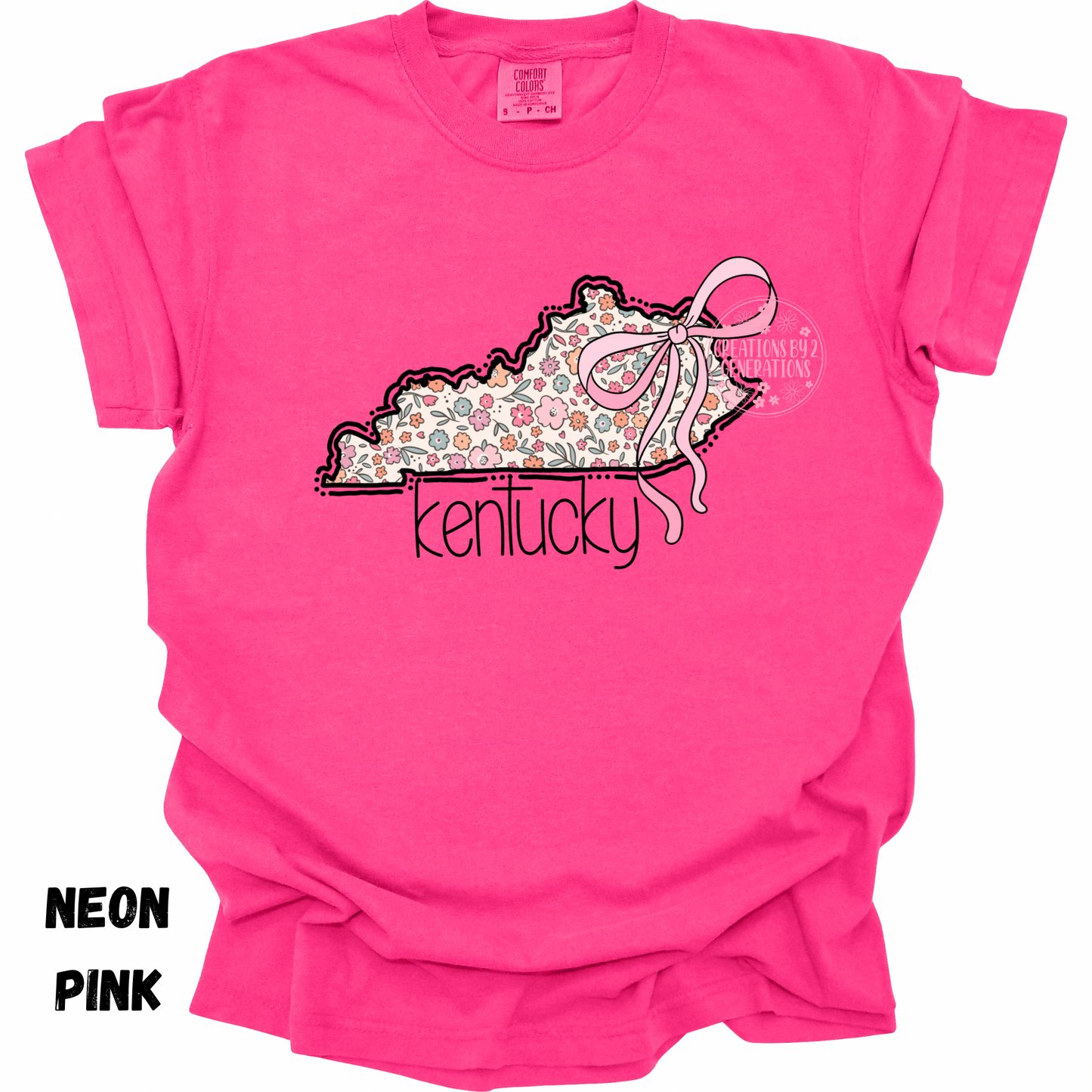 KENTUCKY FLORAL STATE WITH BOW PREORDER