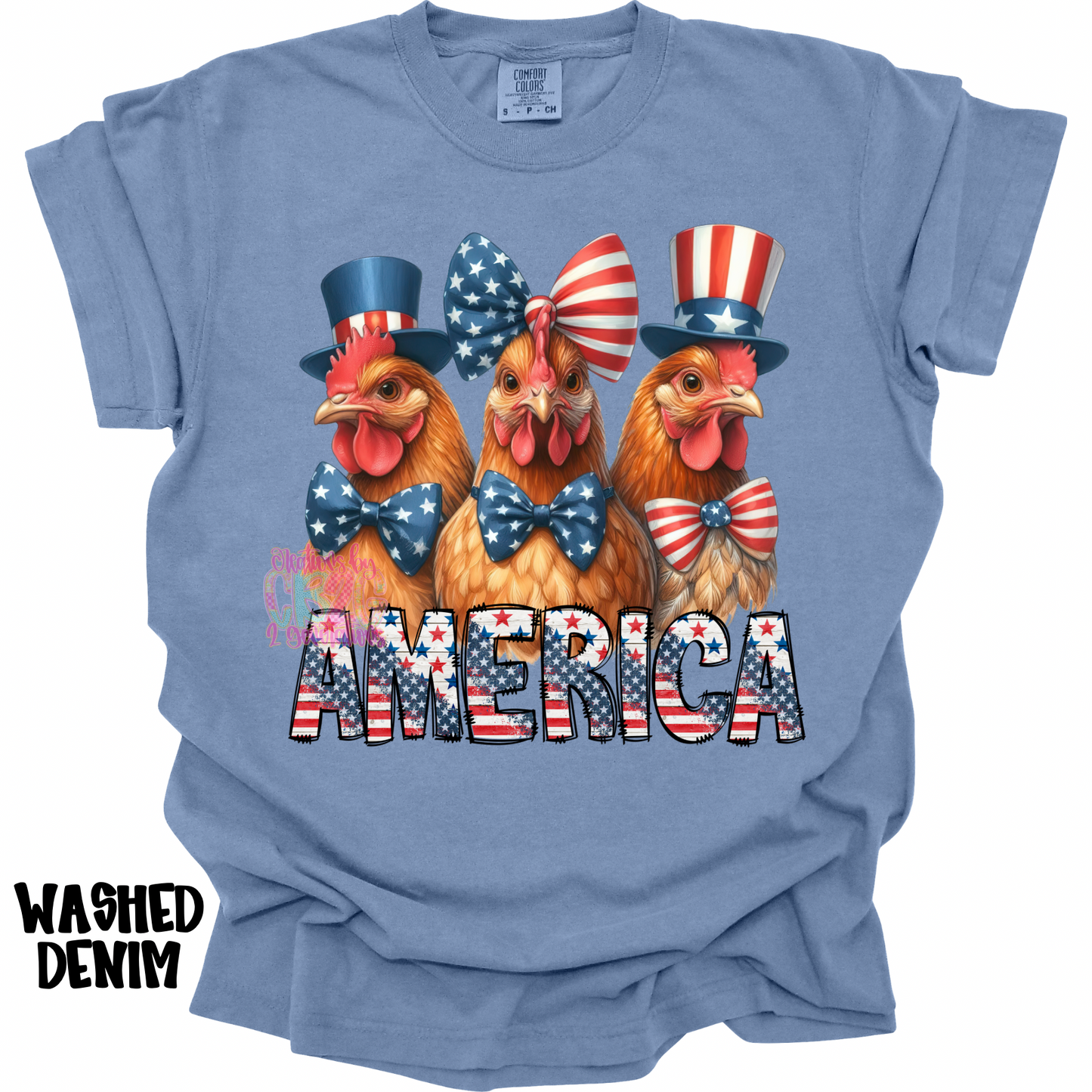 AMERICA RWB 3 CHICKENS PREORDER