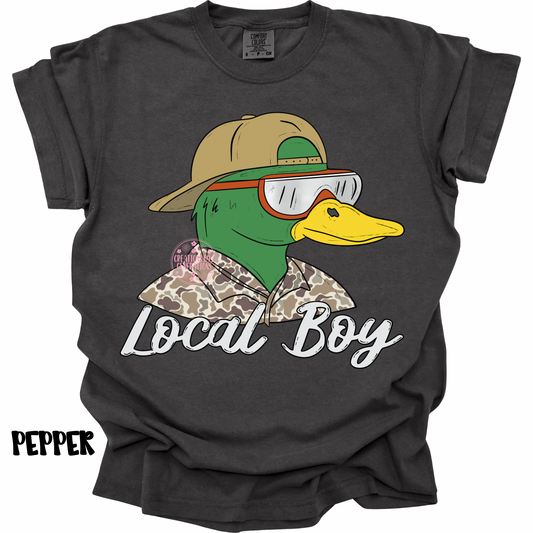LOCAL BOY CAMO DUCK PREORDER (YOUTH)