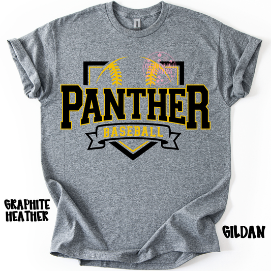 PANTHER BASEBALL GILDAN SS PREORDER (YOUTH)