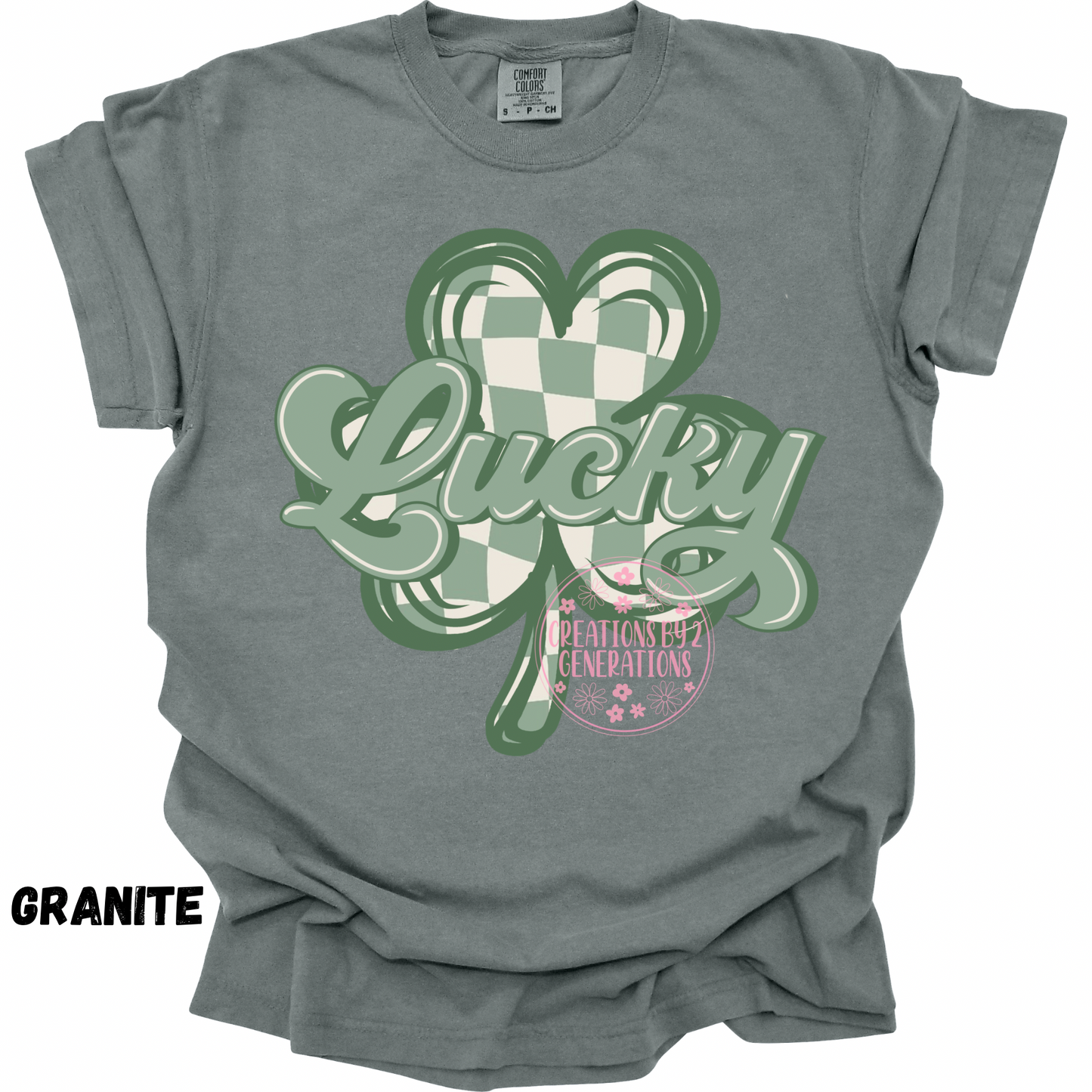 LUCKY SHAMROCK GREEN/TAN