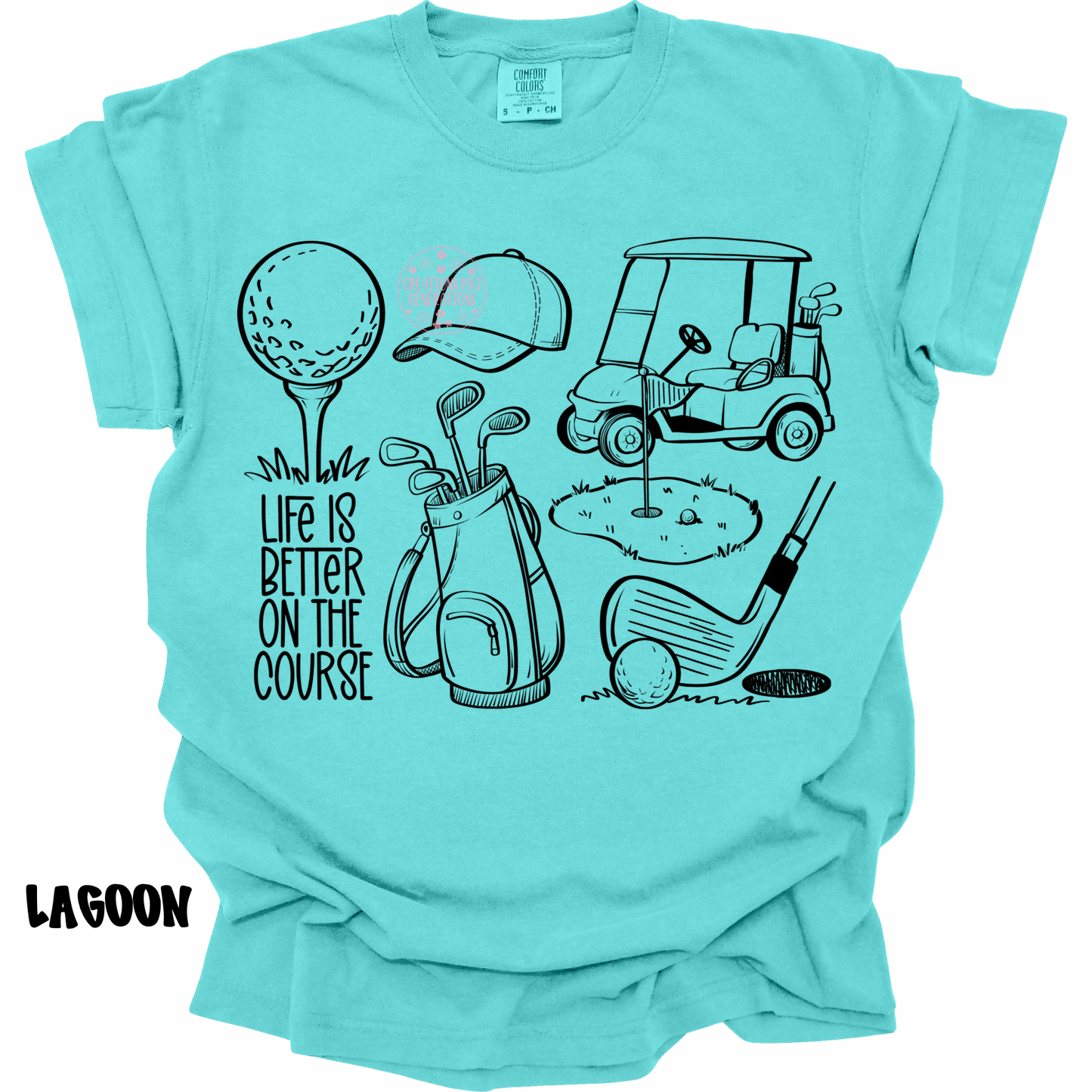 LIFE IS BETTER ON THE COURSE BLACK PREORDER