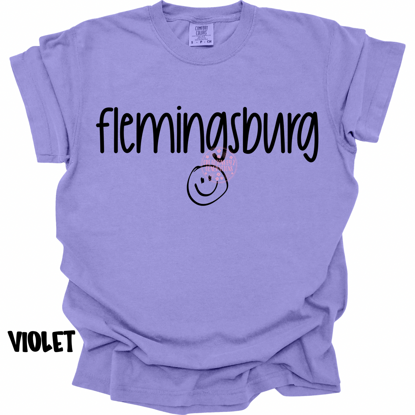 FLEMINGSBURG WITH SMILEY FACE BLACK PREORDER