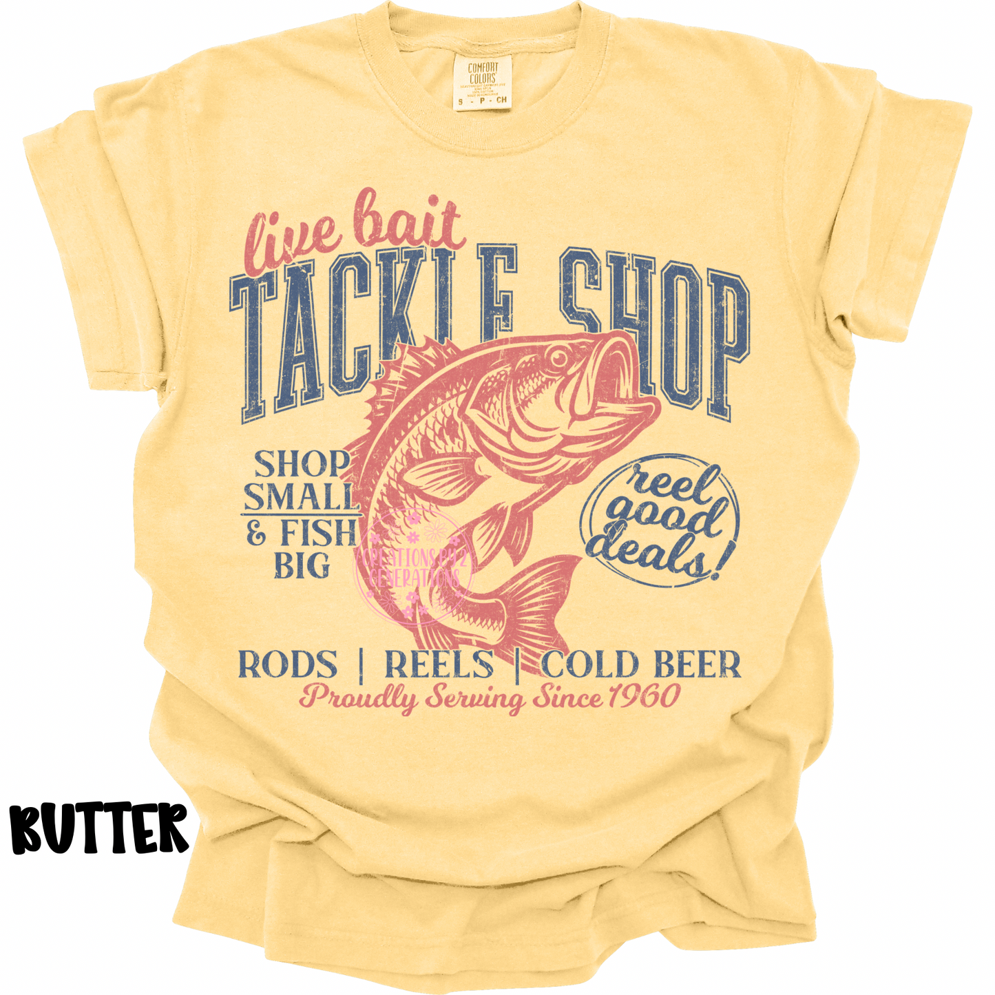 LIVE BAIT TACKLE SHOP RED/NAVY PREORDER (YOUTH)