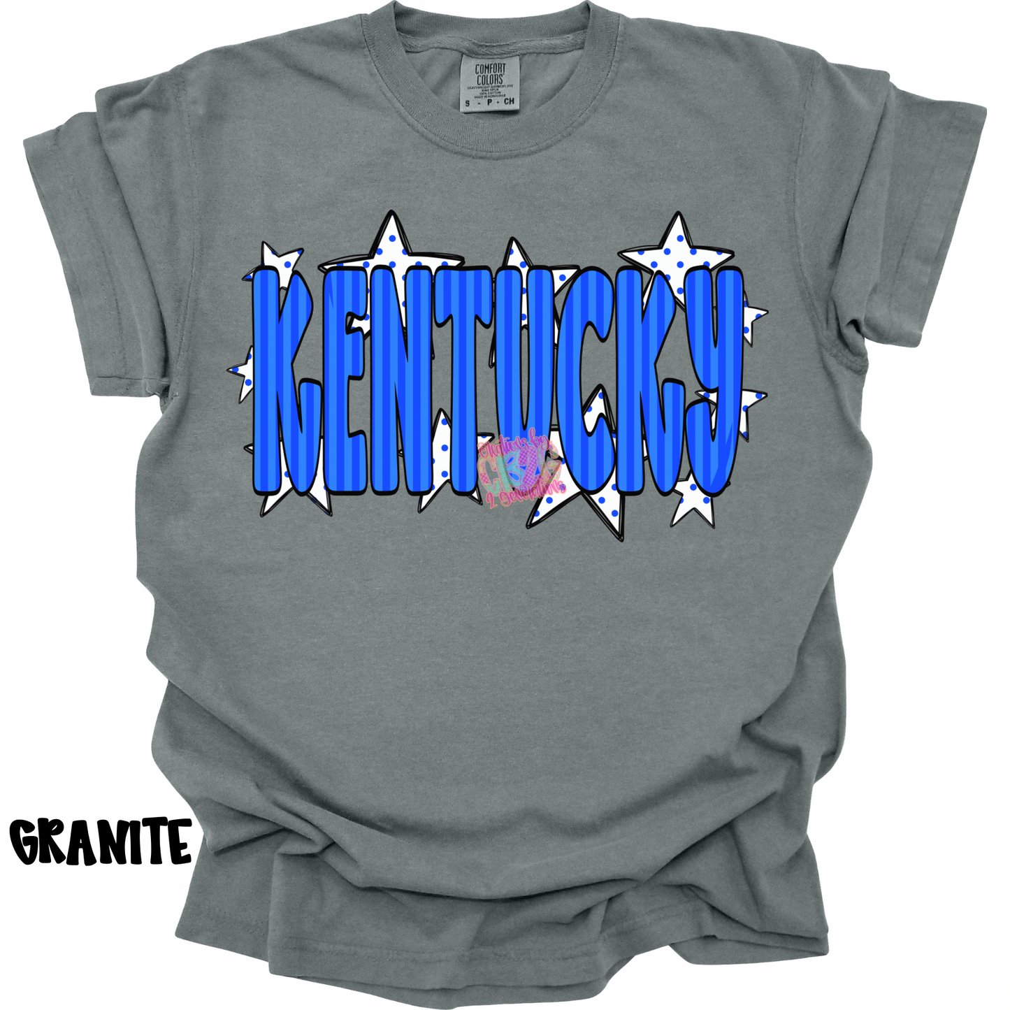 KENTUCKY BLUE STRIPES WITH STARS PREORDER