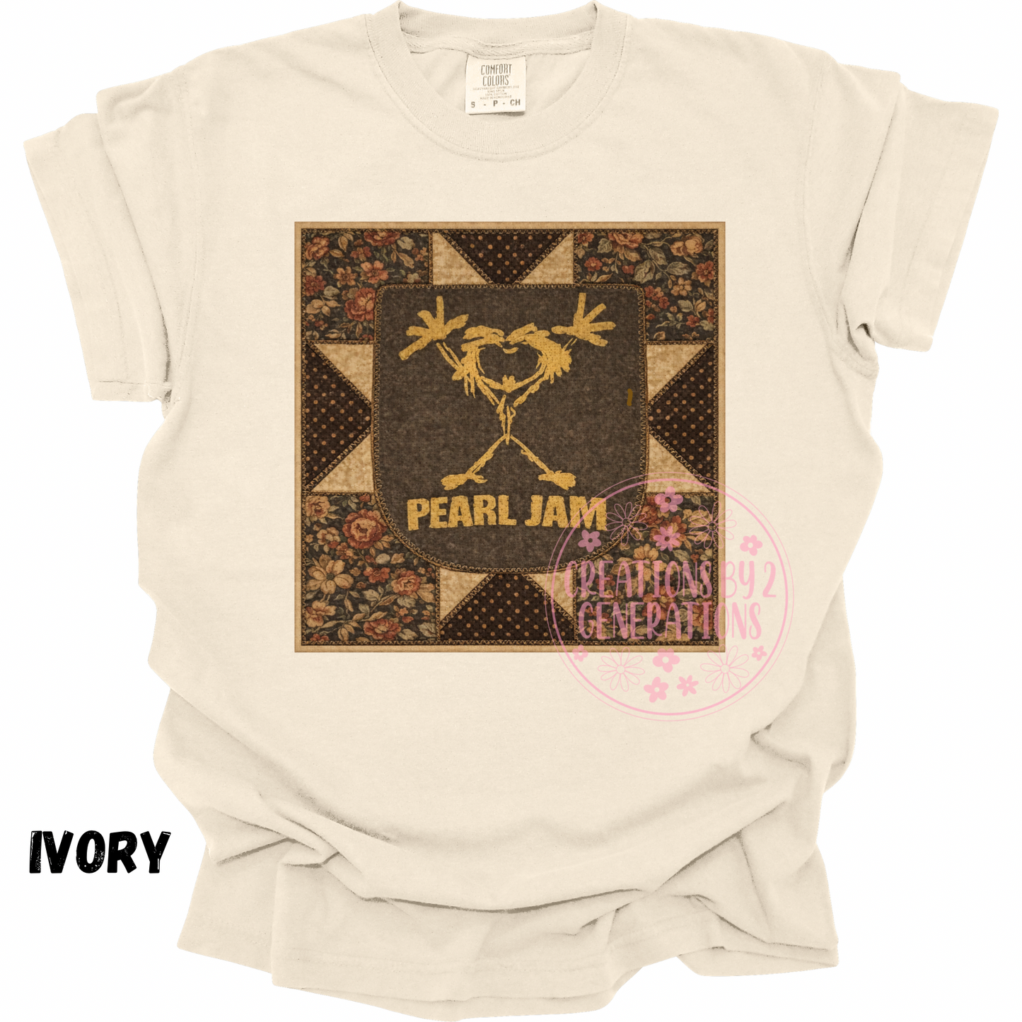 PE@RL J@M QUILT SQUARE