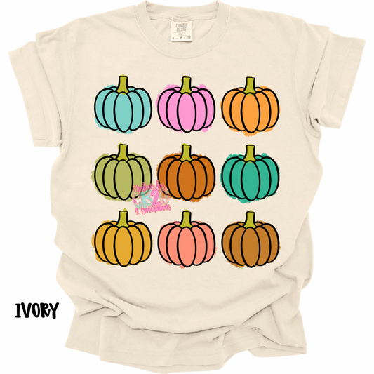 9 PUMPKINS MULITI COLORED PREORDER