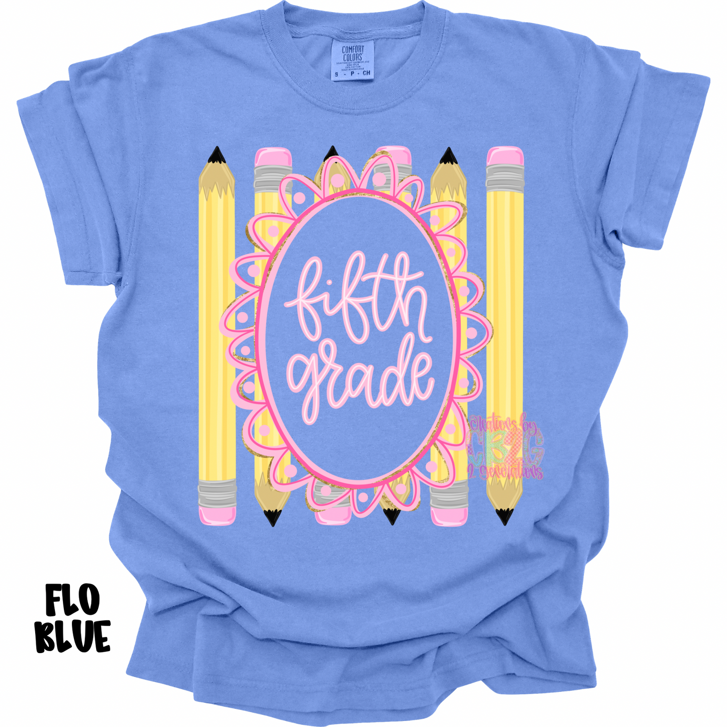 FIFTH GRADE WITH FRAME & PENCILS PREORDER (YOUTH)
