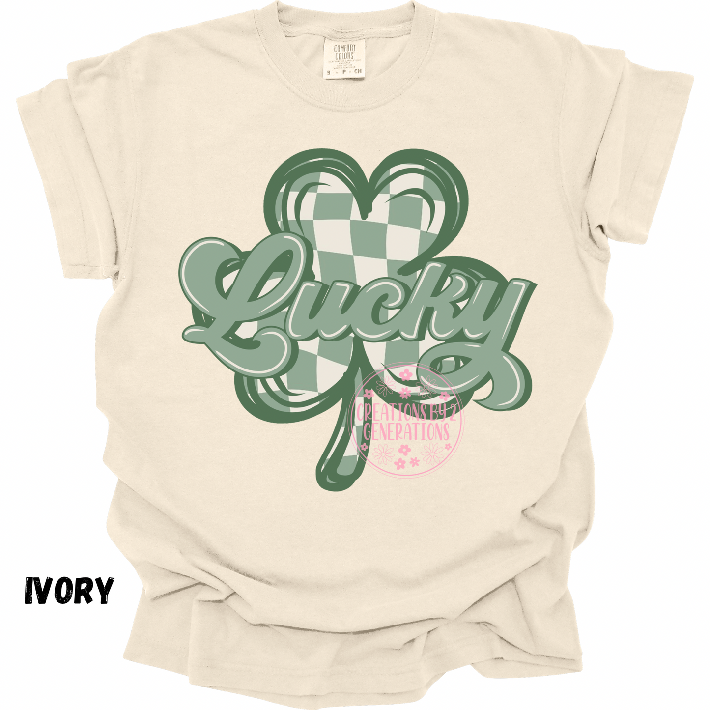 LUCKY SHAMROCK GREEN/TAN