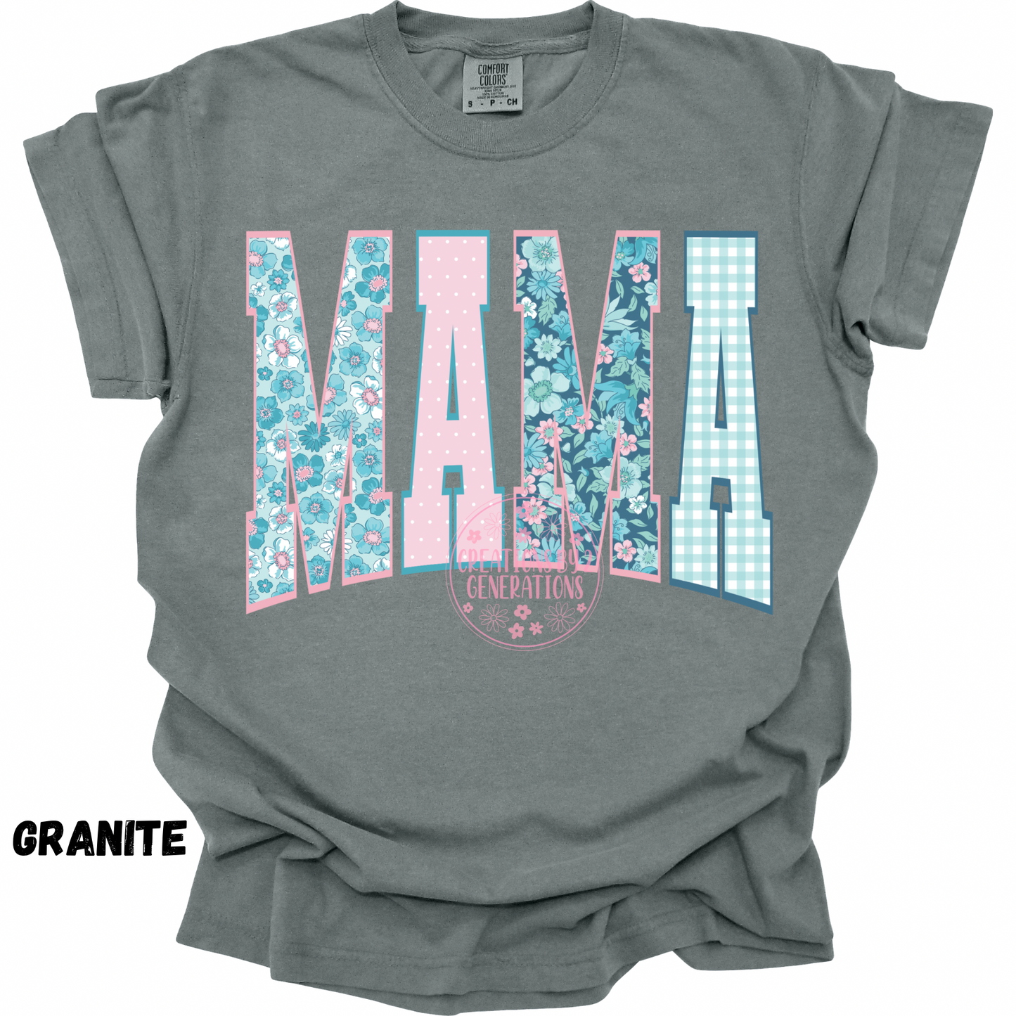 MAMA BLUE & PINK VARSITY PREORDER