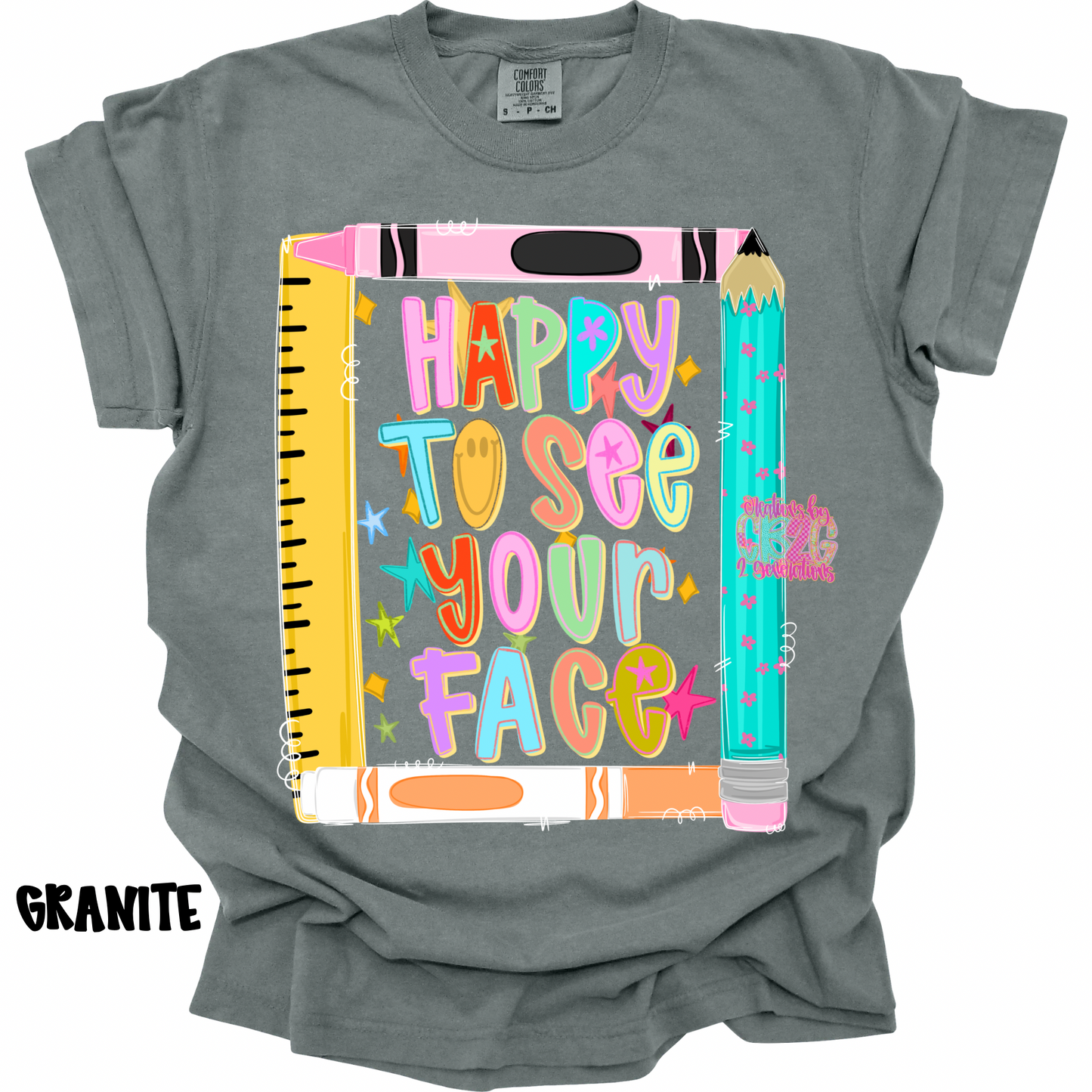 HAPPY TO SEE YOUR FACE SCHOOL SUPPLIES PERORDER