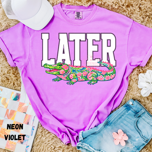 LATER GATOR FLORAL PREORDER
