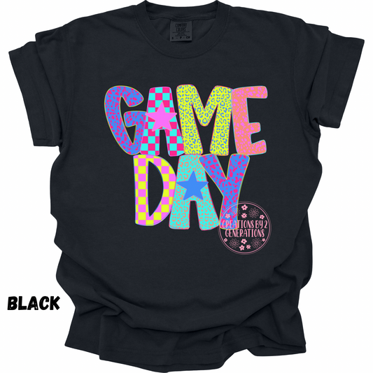 GAME DAY COLORFUL PNG