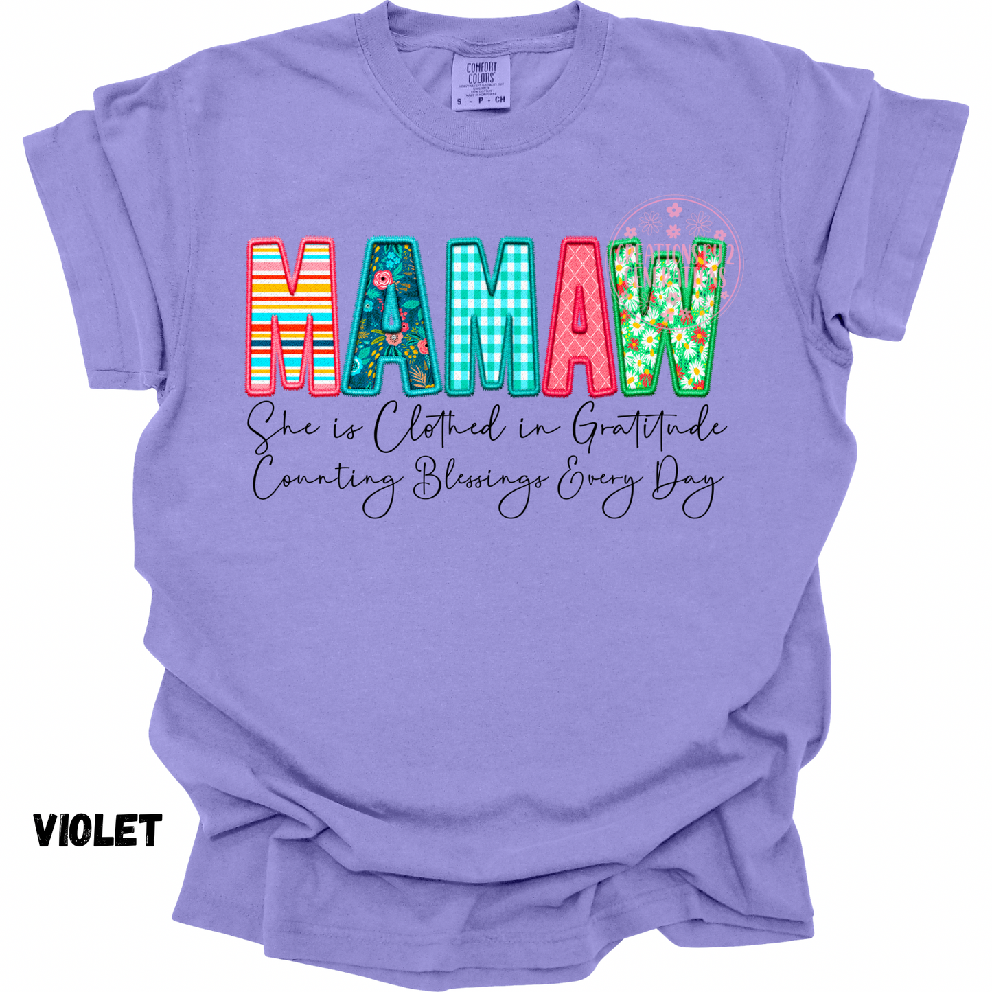 MAMAW SHE IS CLOTHED IN GRATITUDE PREORDER