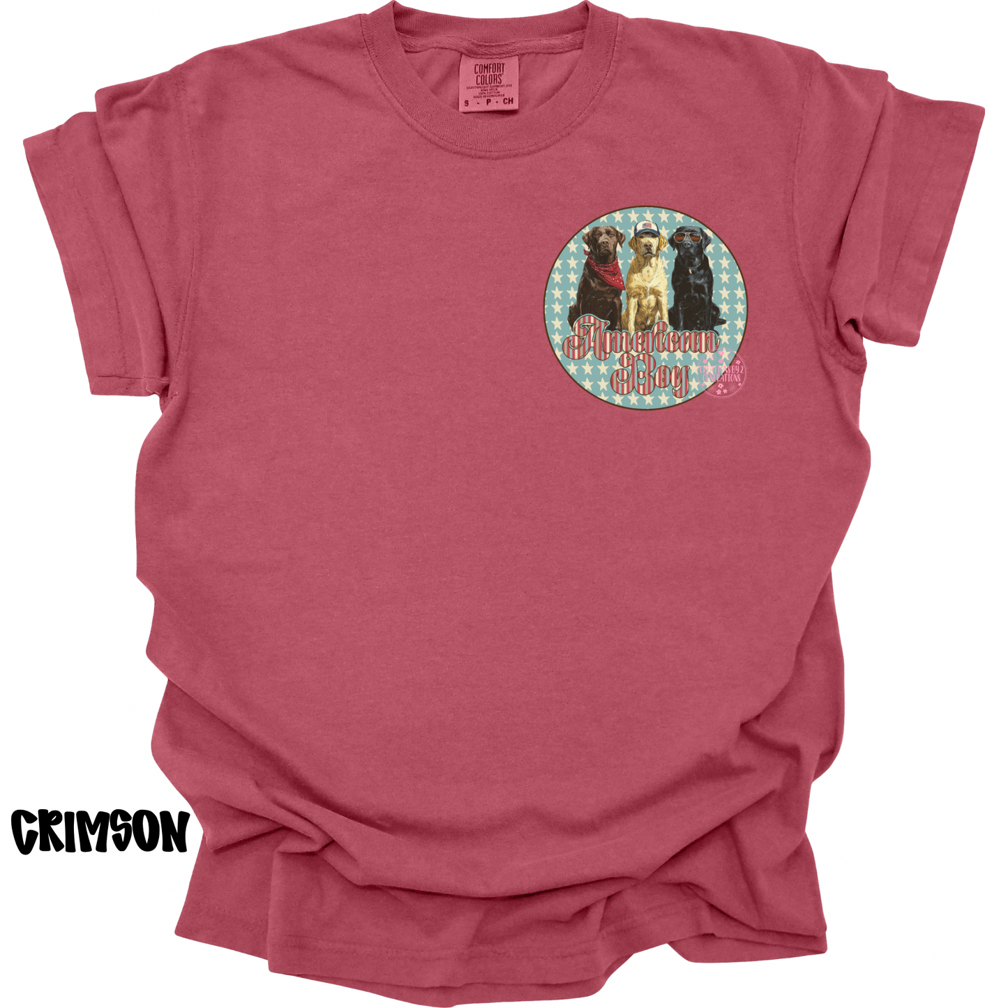 AMERICAN BOY 3 DOGS WITH FRONT POCKET DESIGN PREORDER (YOUTH)