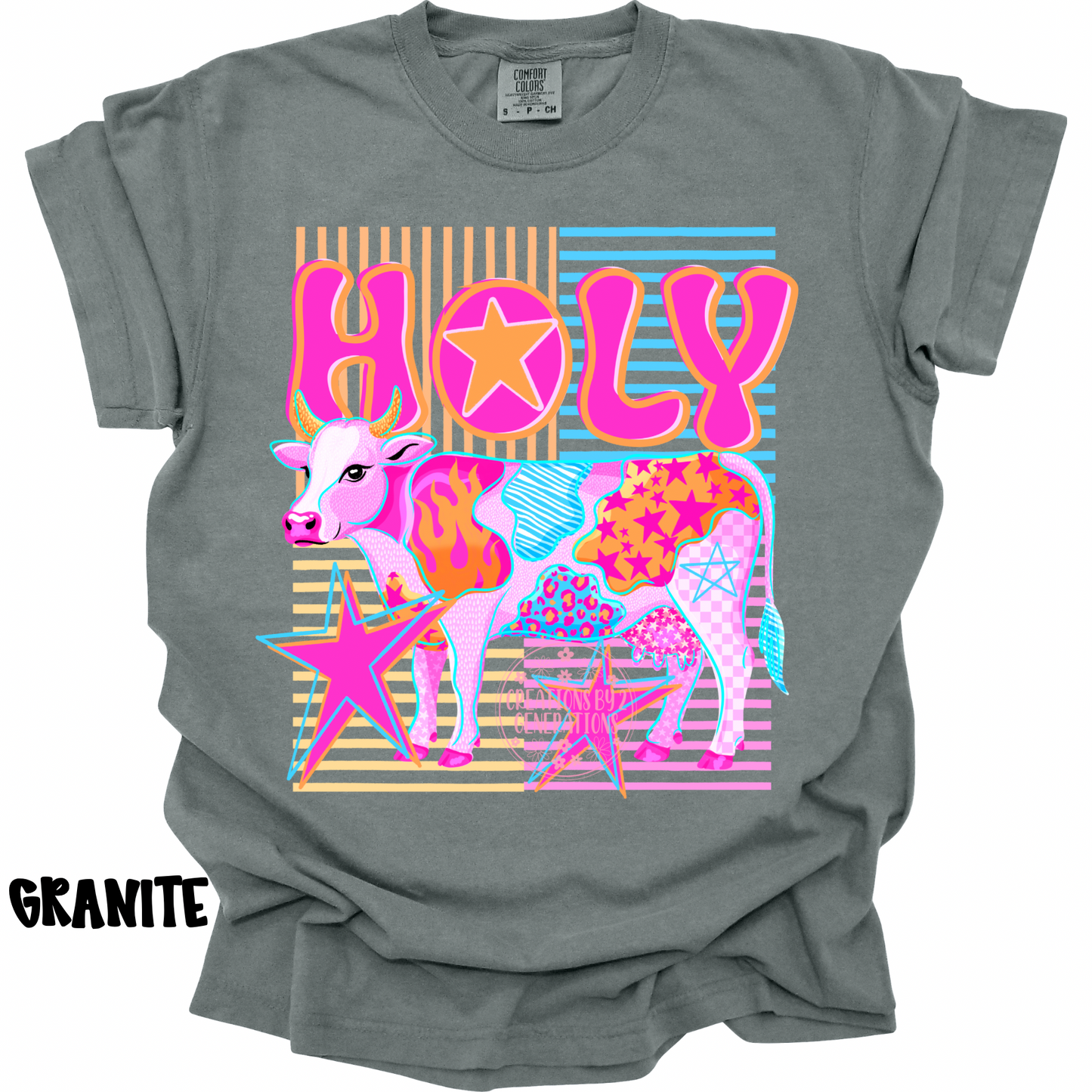 HOLY COW COLORFUL STRIPES/STARS PREORDER