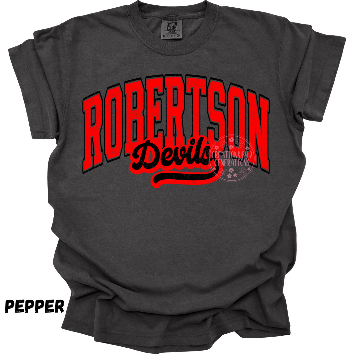 ROBERTSON DEVILS DISTRESSED