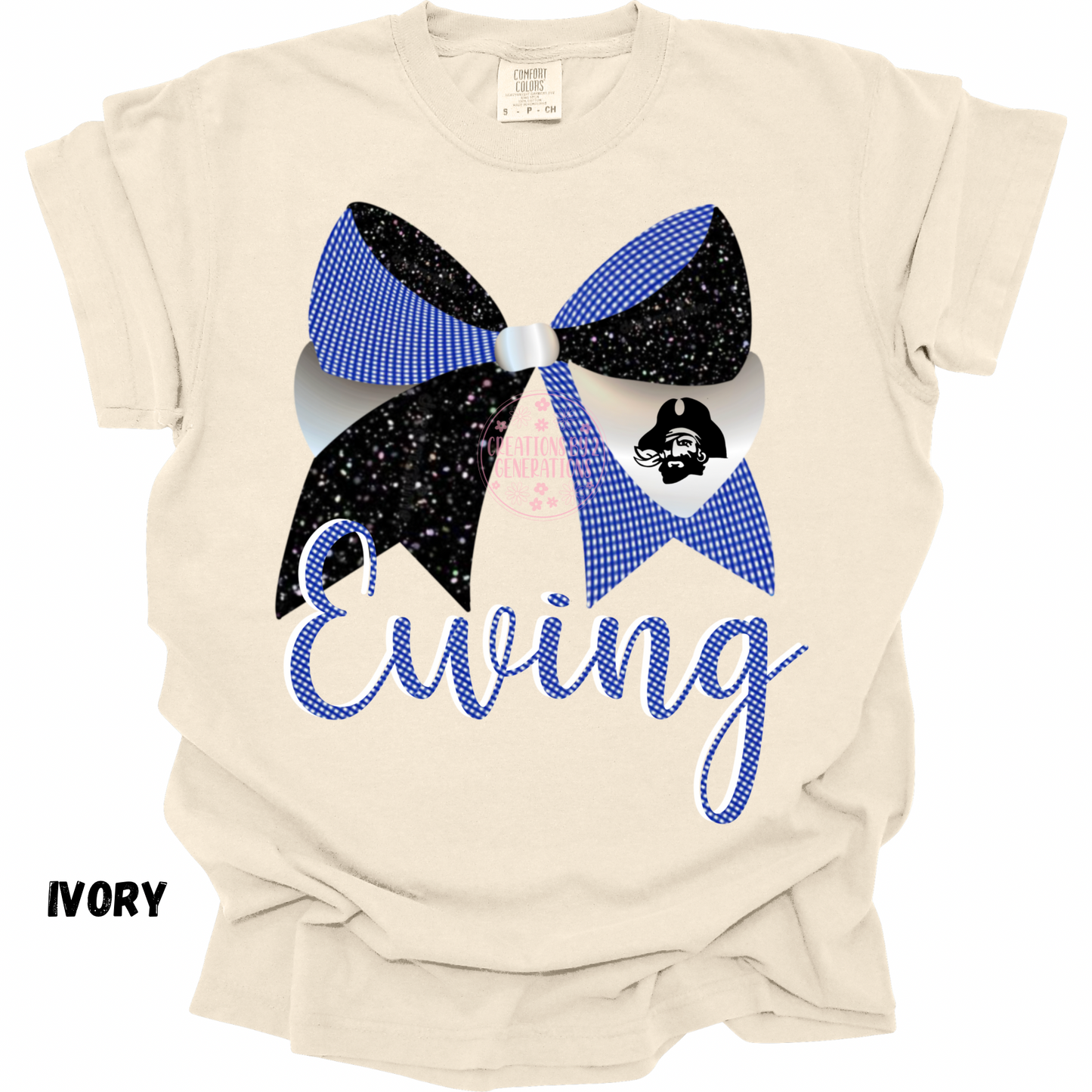 EWING CURSIVE WITH BOW AJ PREORDER