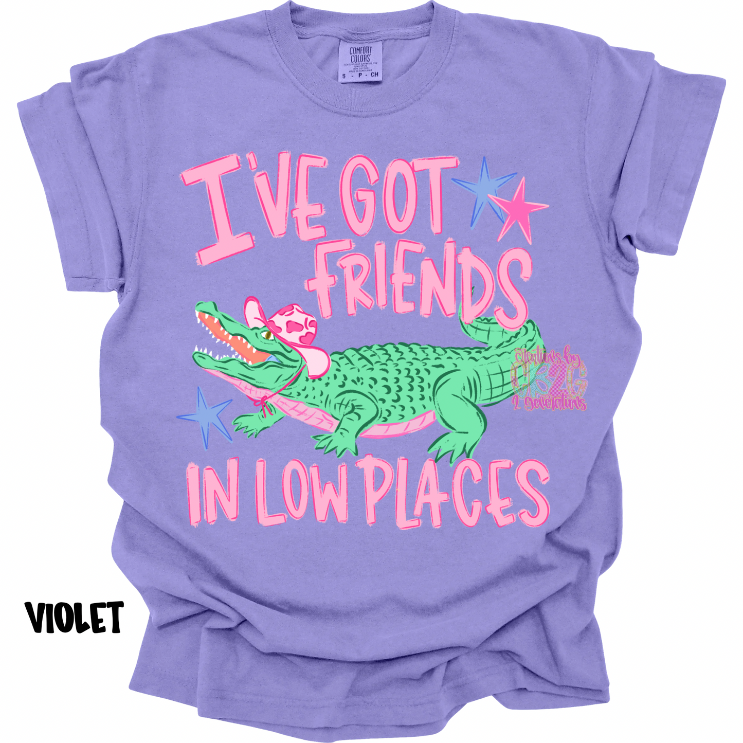 I’VE GOT FRIENDS IN LOW PLACES ALLIGATOR PREORDER