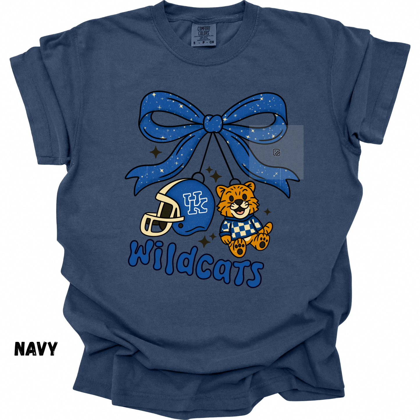 KENTUCKY FOOTBALL HELMET BOW