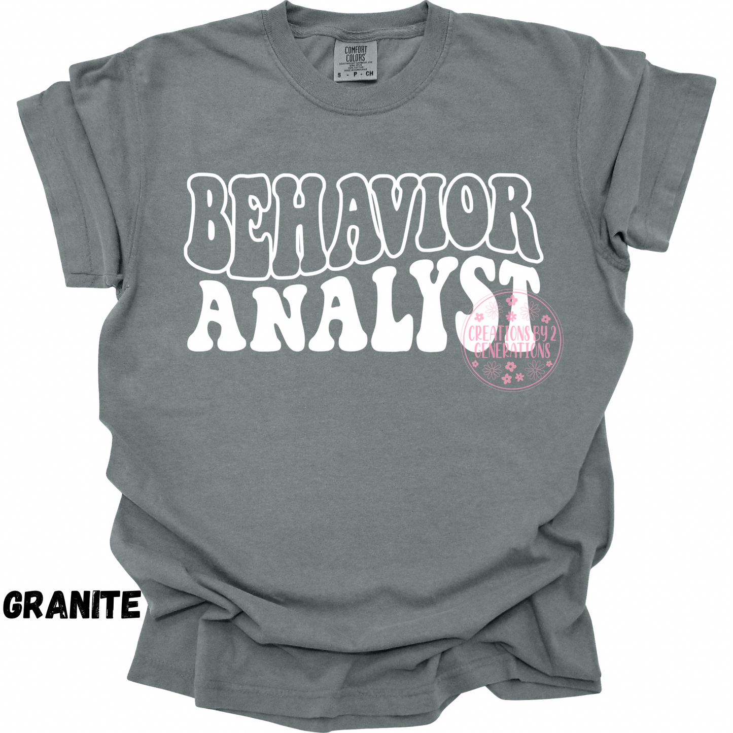 BEHAVIOR ANALYST WHITE PREORDER