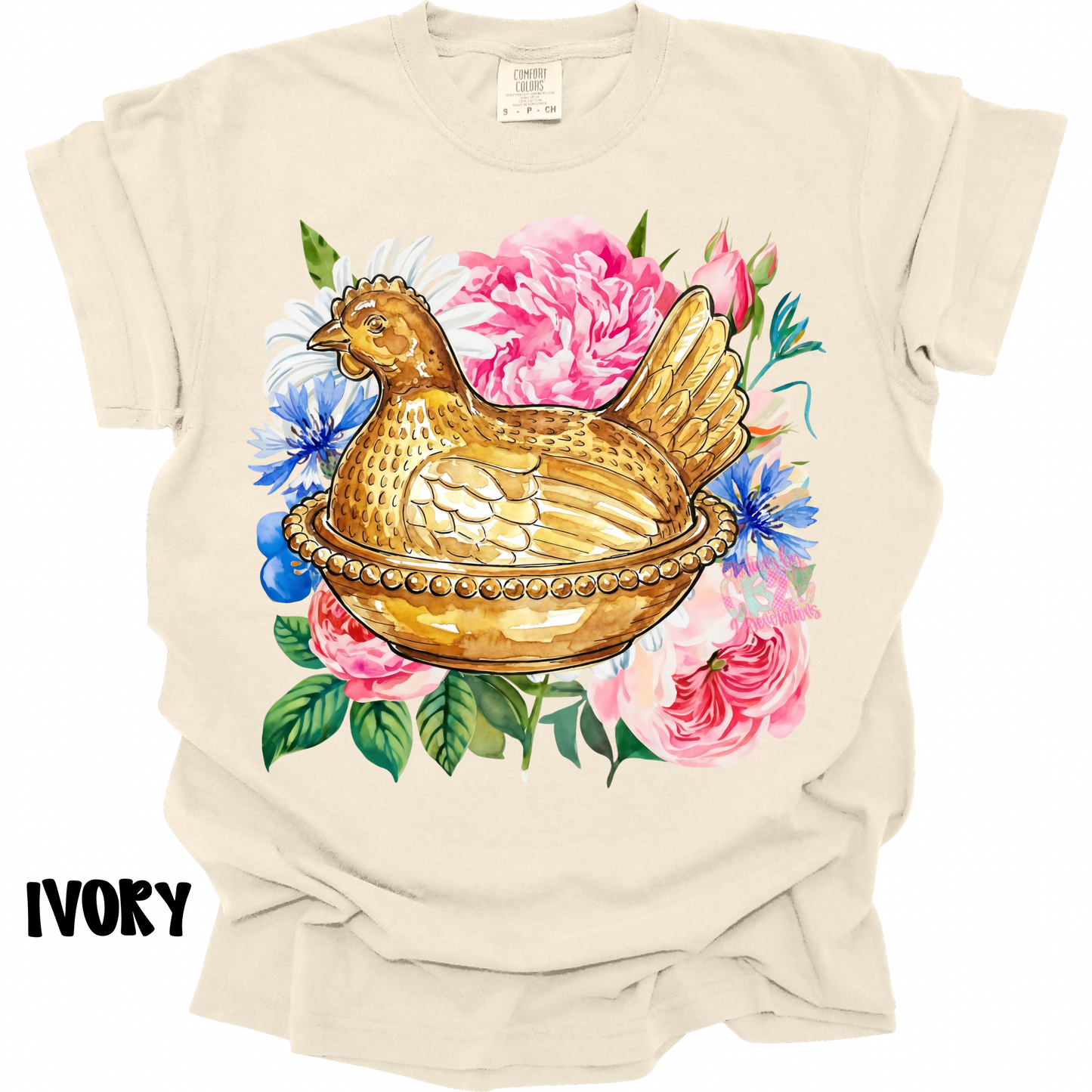GOLD HON WITH FLOWERS PREORDER