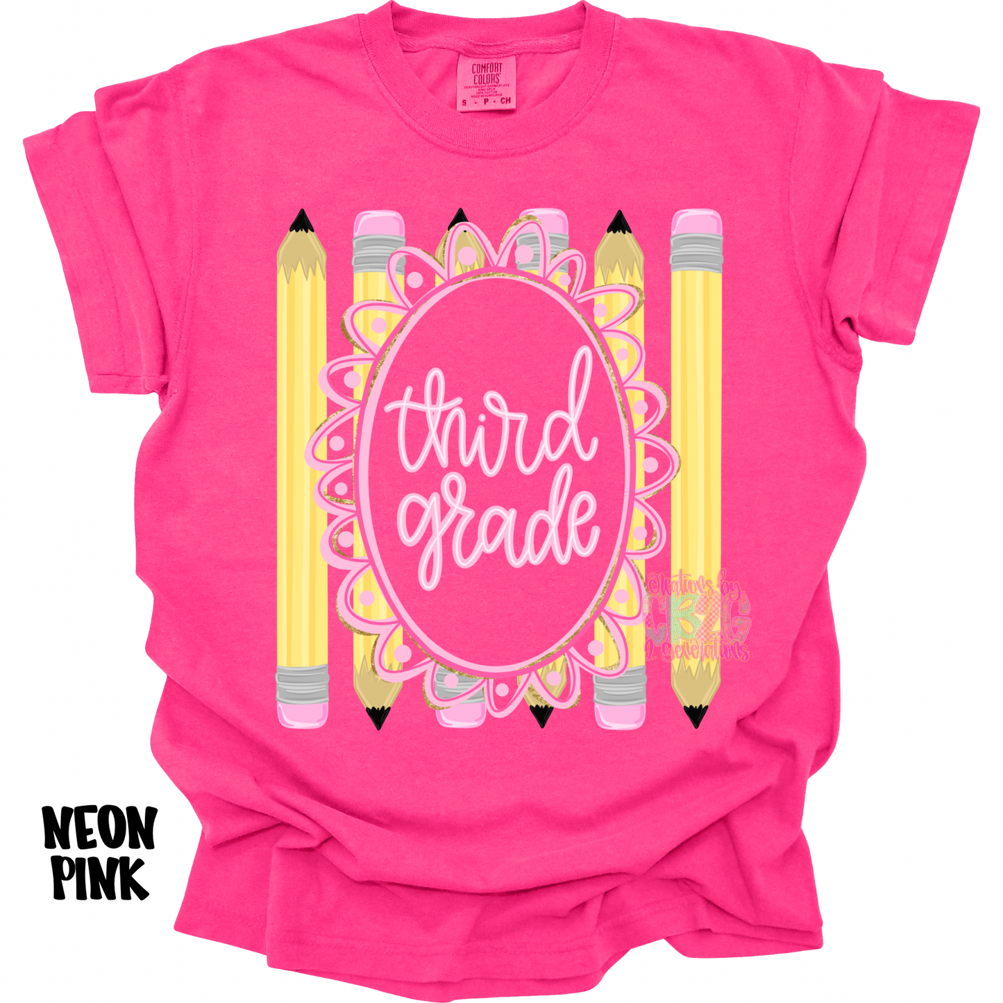 THIRD GRADE WITH FRAME & PENCILS PREORDER (YOUTH)