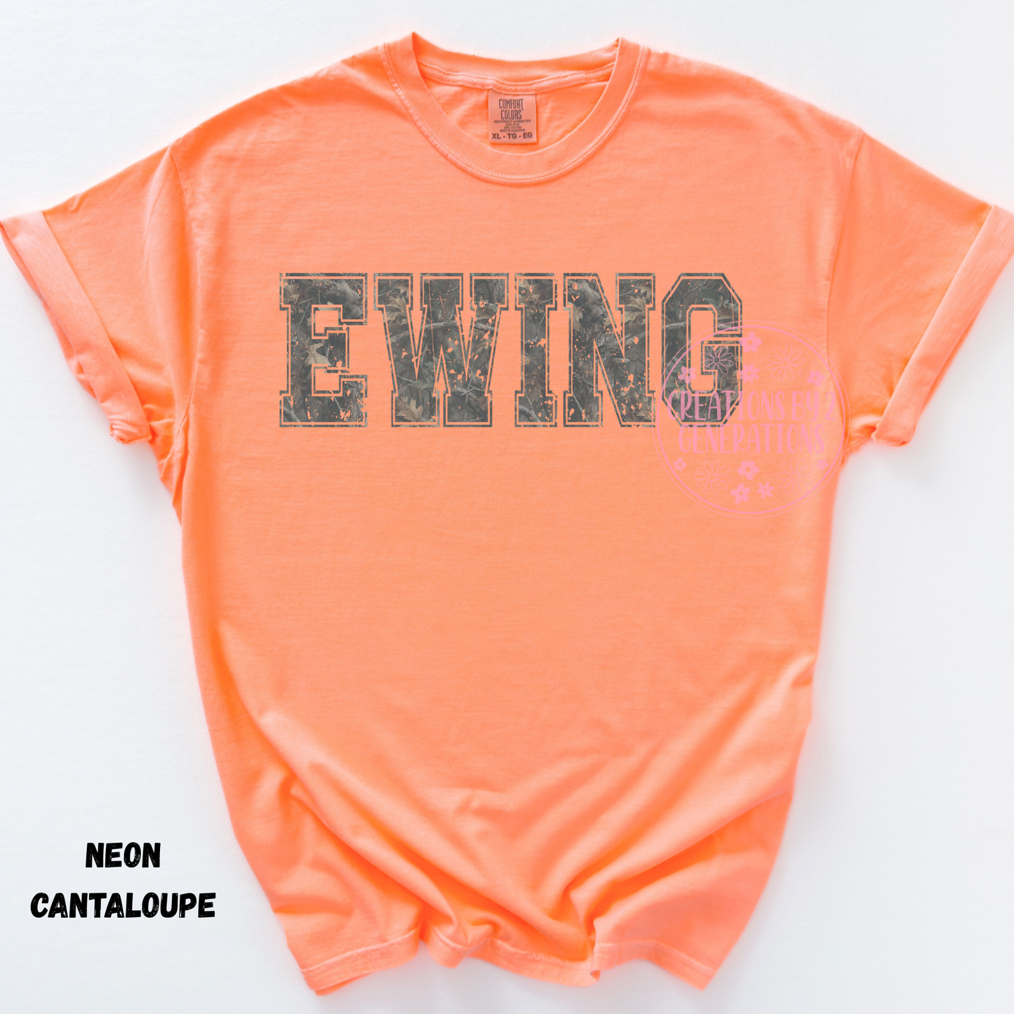 CAMO EWING DISTRESSED