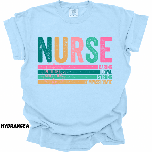 NURSE CARING LOYAL STRONG COMPASSIONATE PREORDER