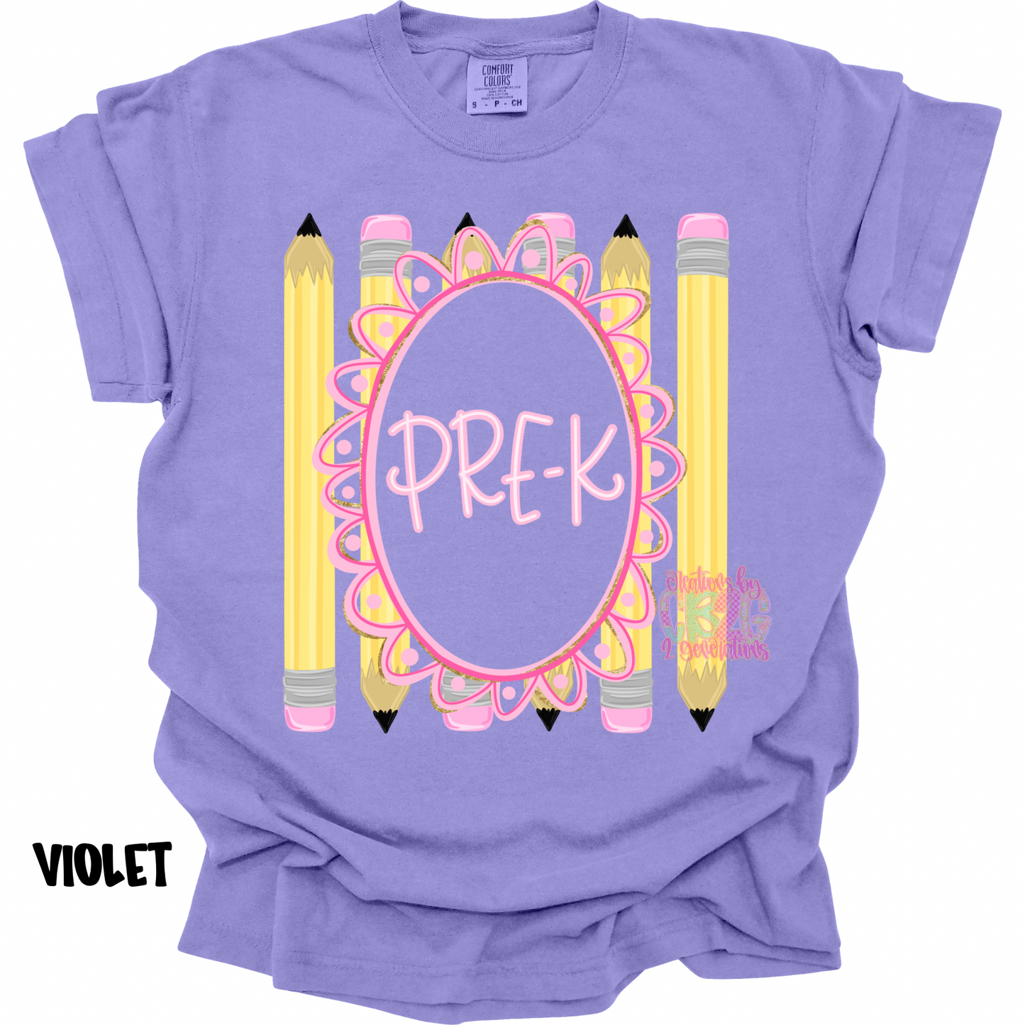 PRE-K WITH FRAME & PENCILS PREORDER (YOUTH)